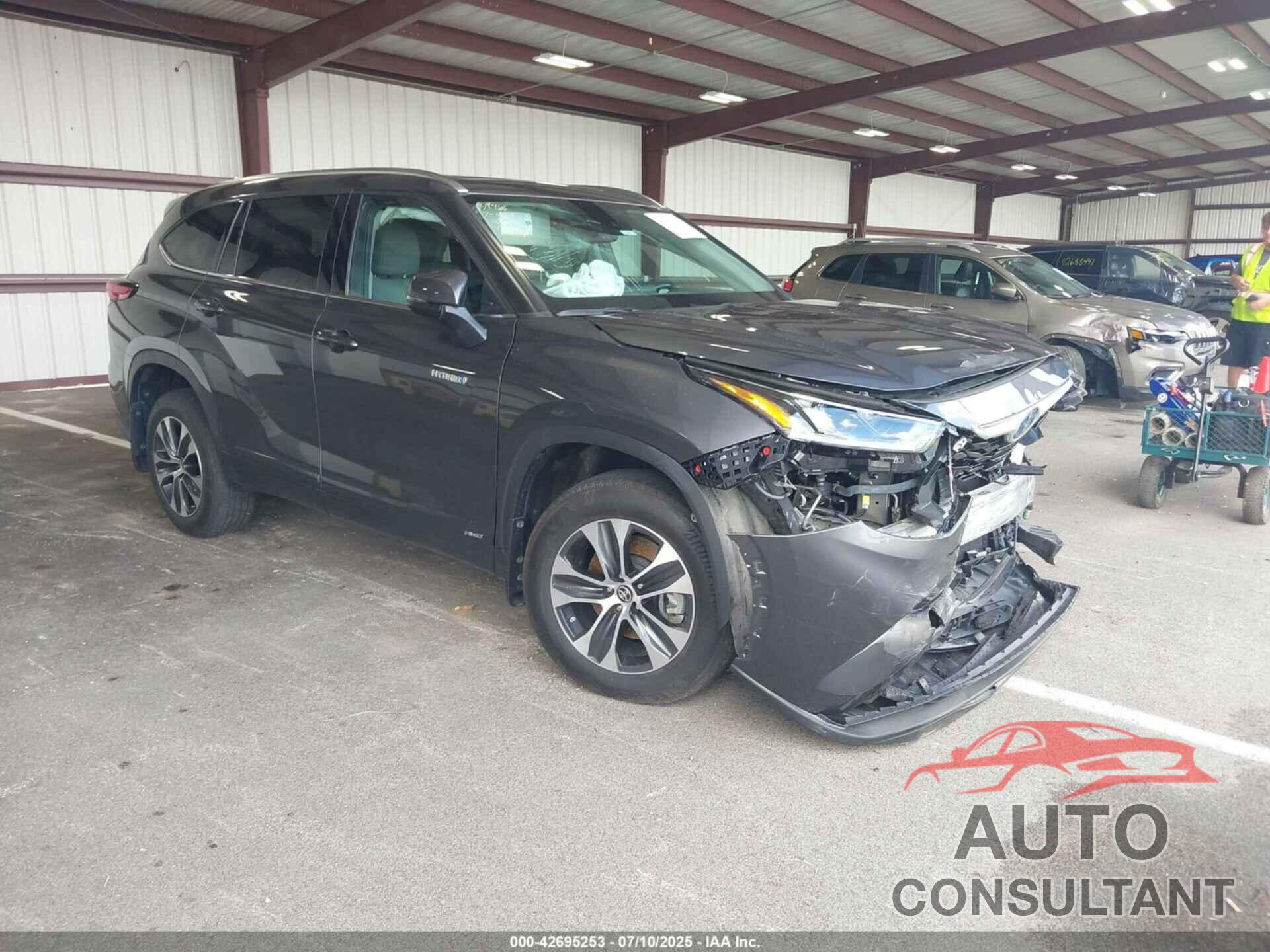 TOYOTA HIGHLANDER 2021 - 5TDHBRCH8MS522672