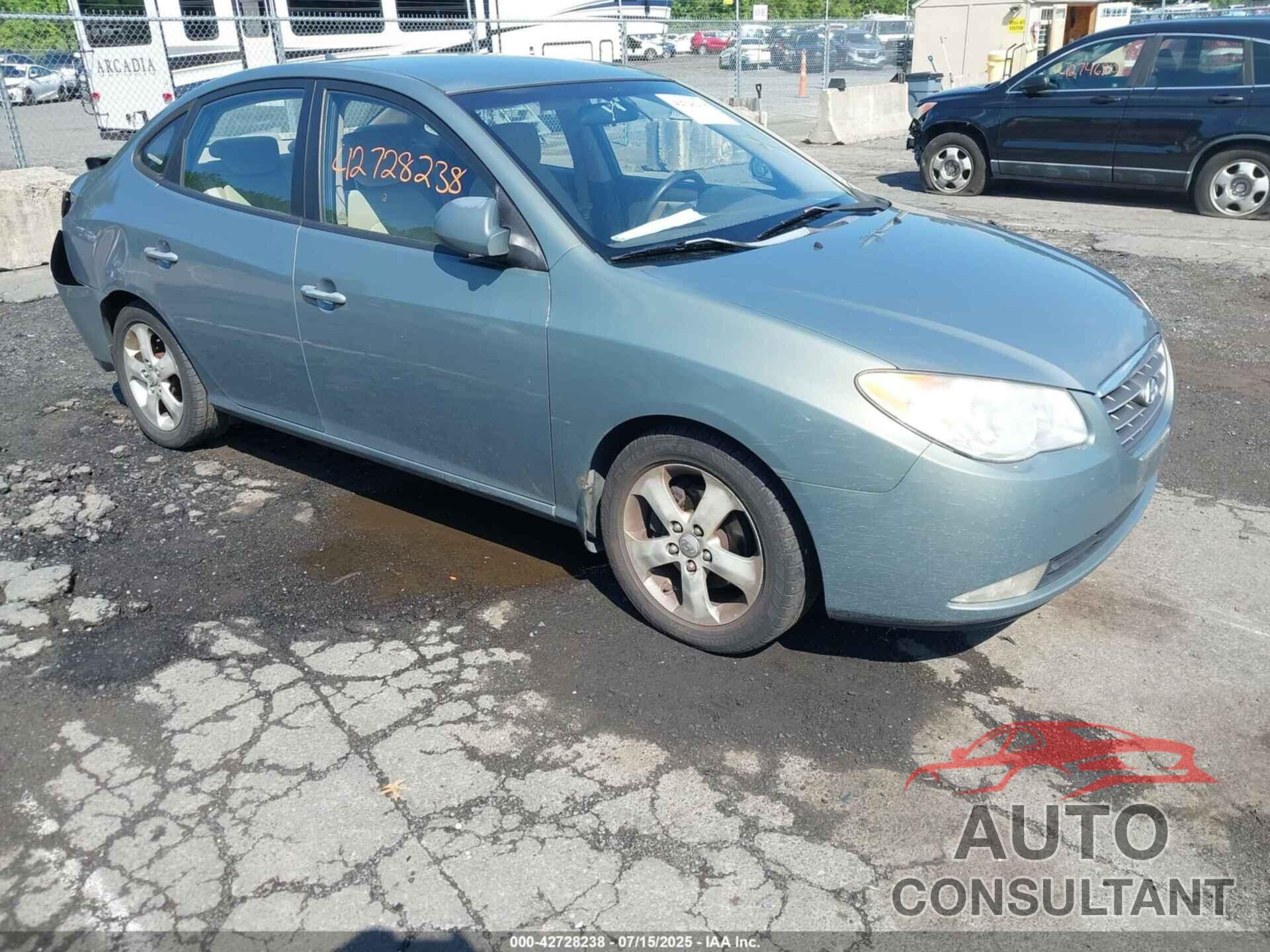 HYUNDAI ELANTRA 2009 - KMHDU46D59U755895