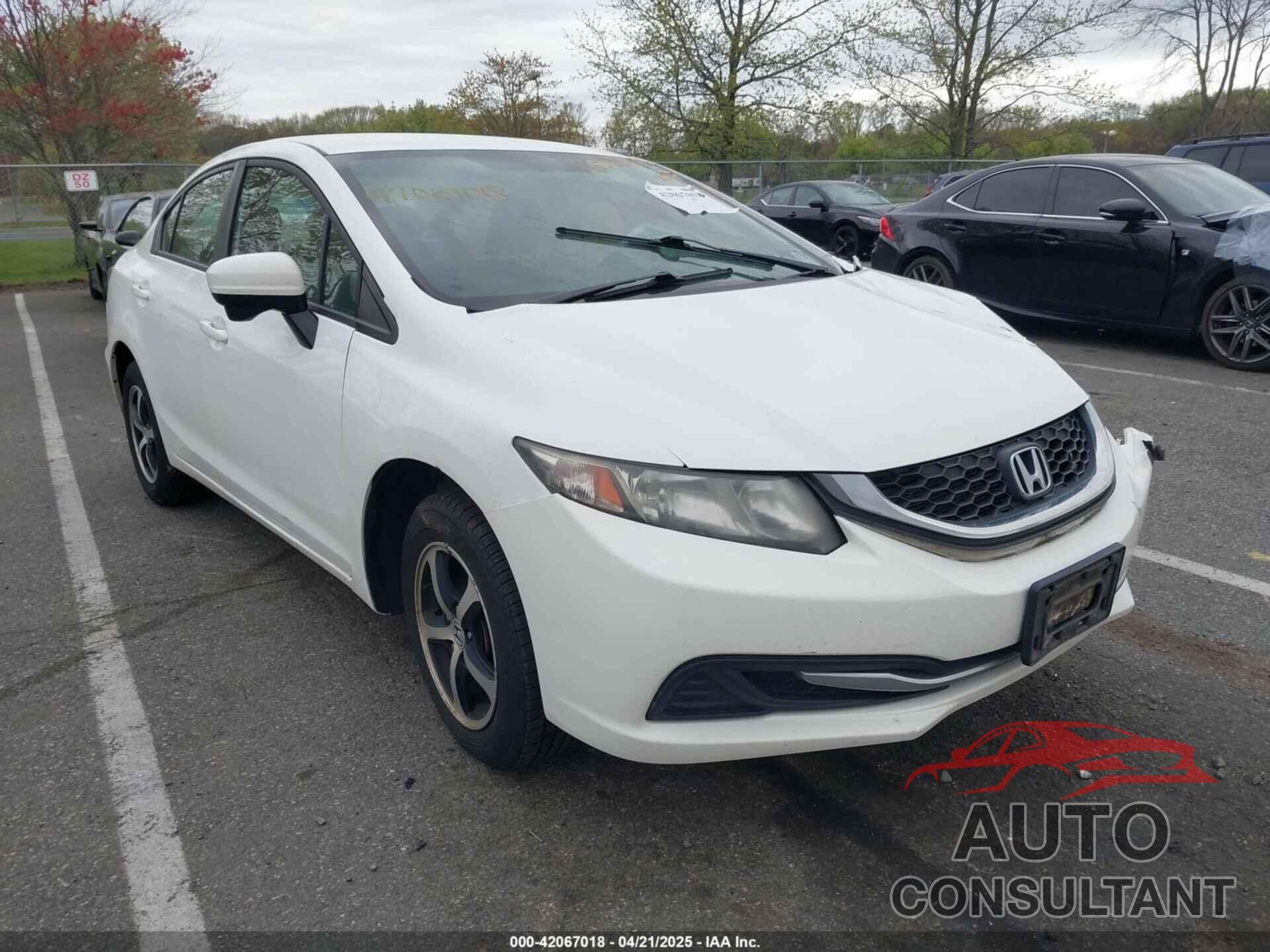 HONDA CIVIC 2015 - 19XFB2F7XFE278120