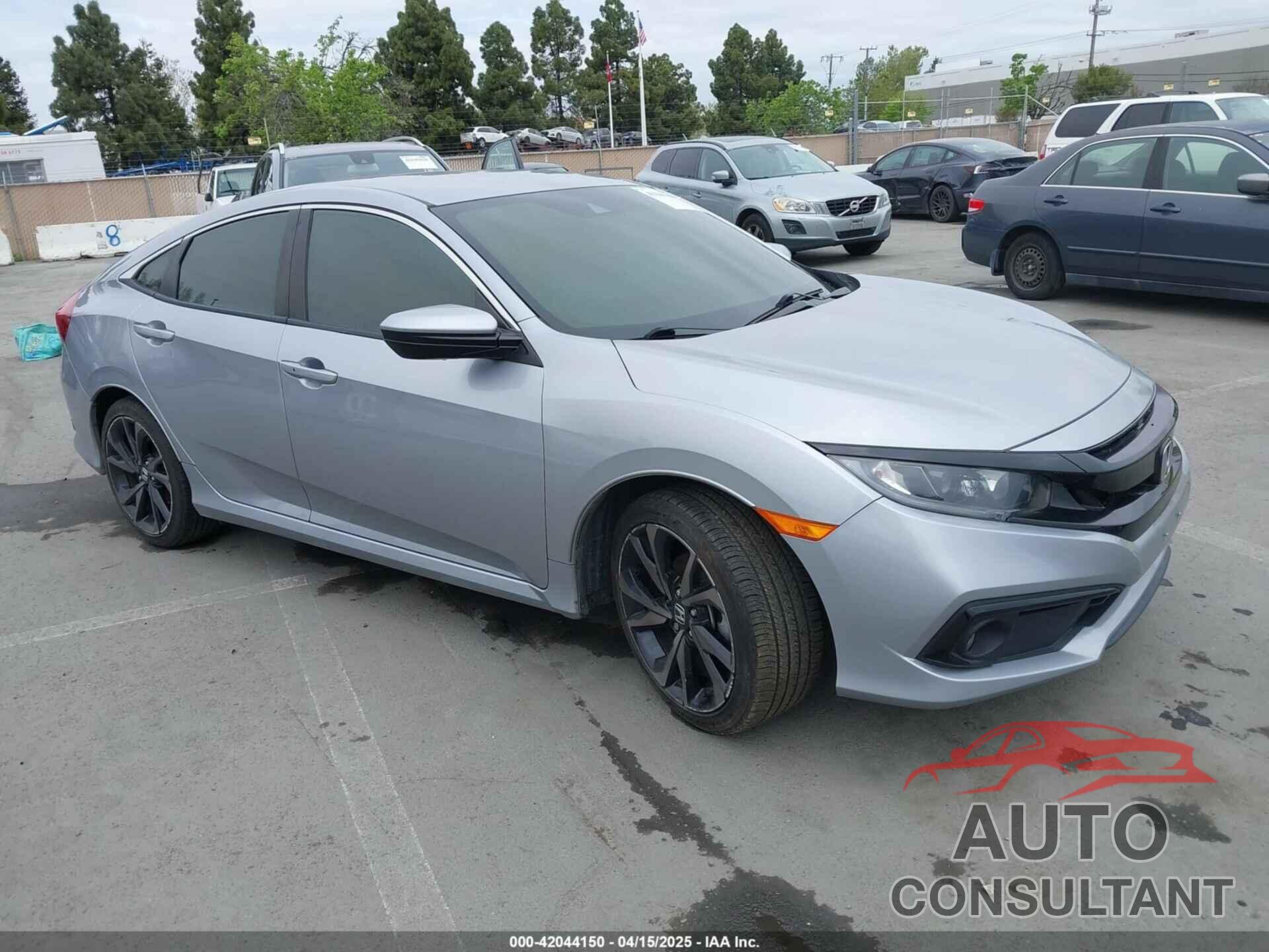 HONDA CIVIC 2019 - 19XFC2F87KE202922