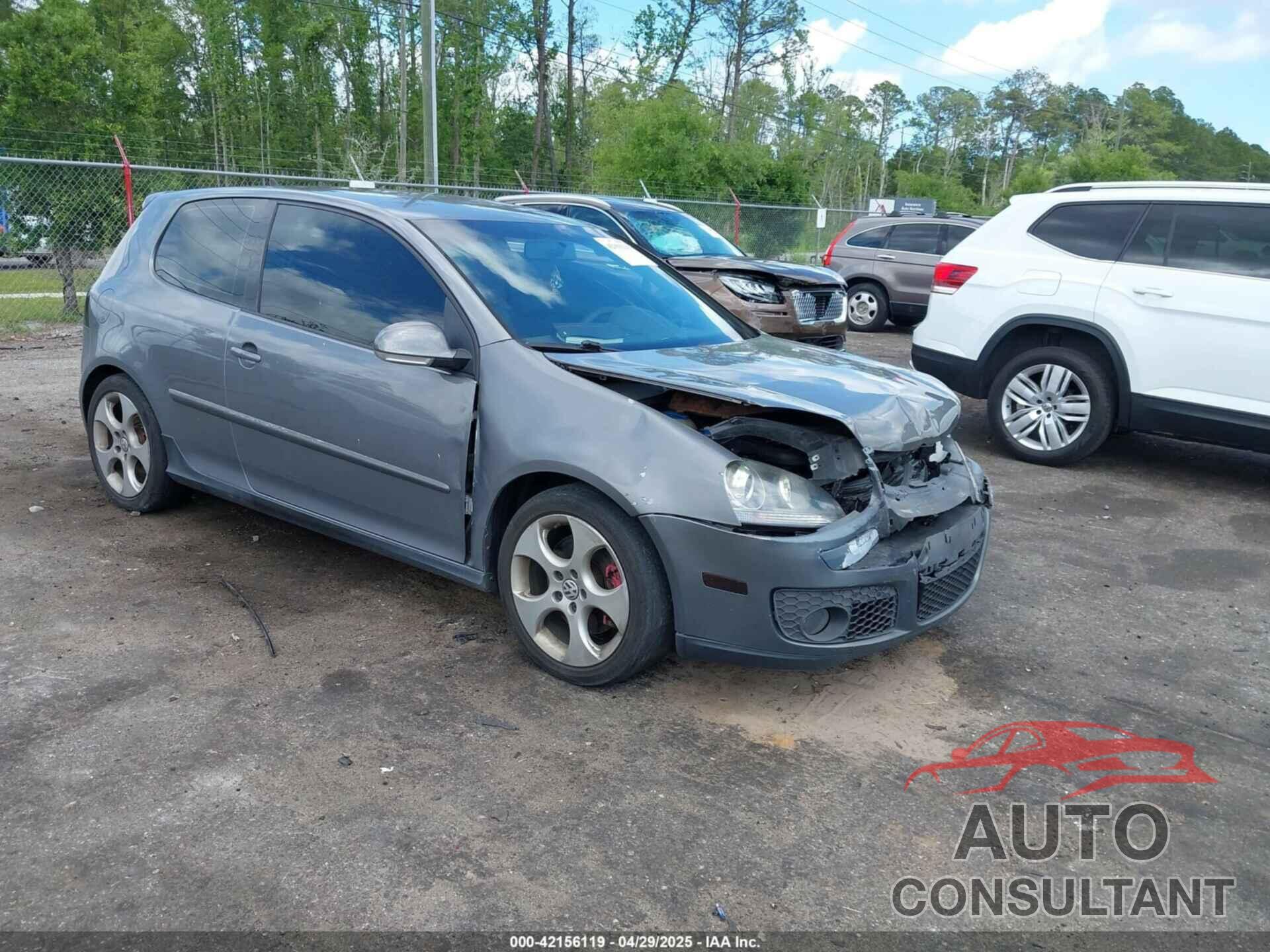 VOLKSWAGEN GTI 2009 - WVWFV71K49W137358