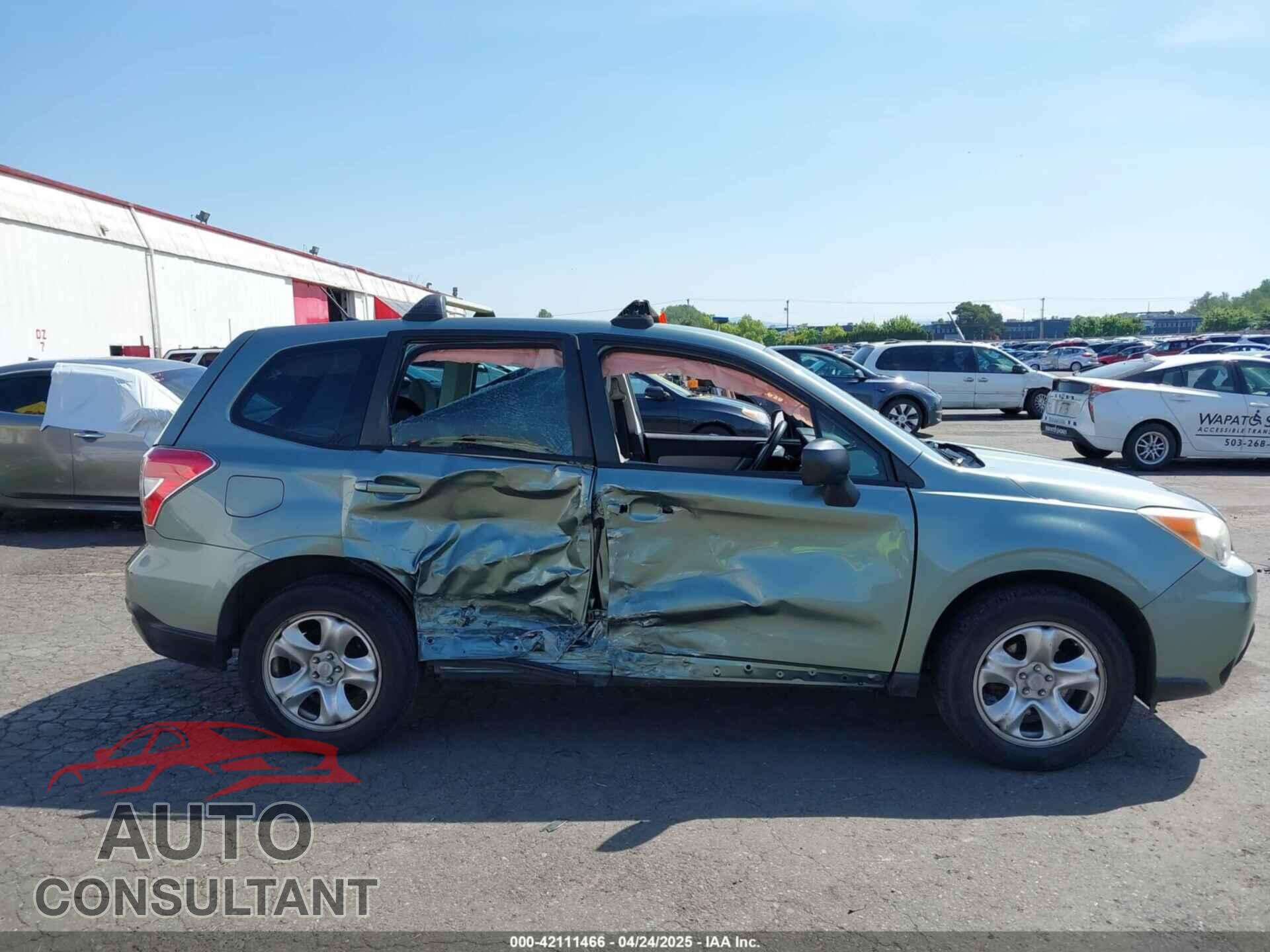 SUBARU FORESTER 2014 - JF2SJAAC2EH450411