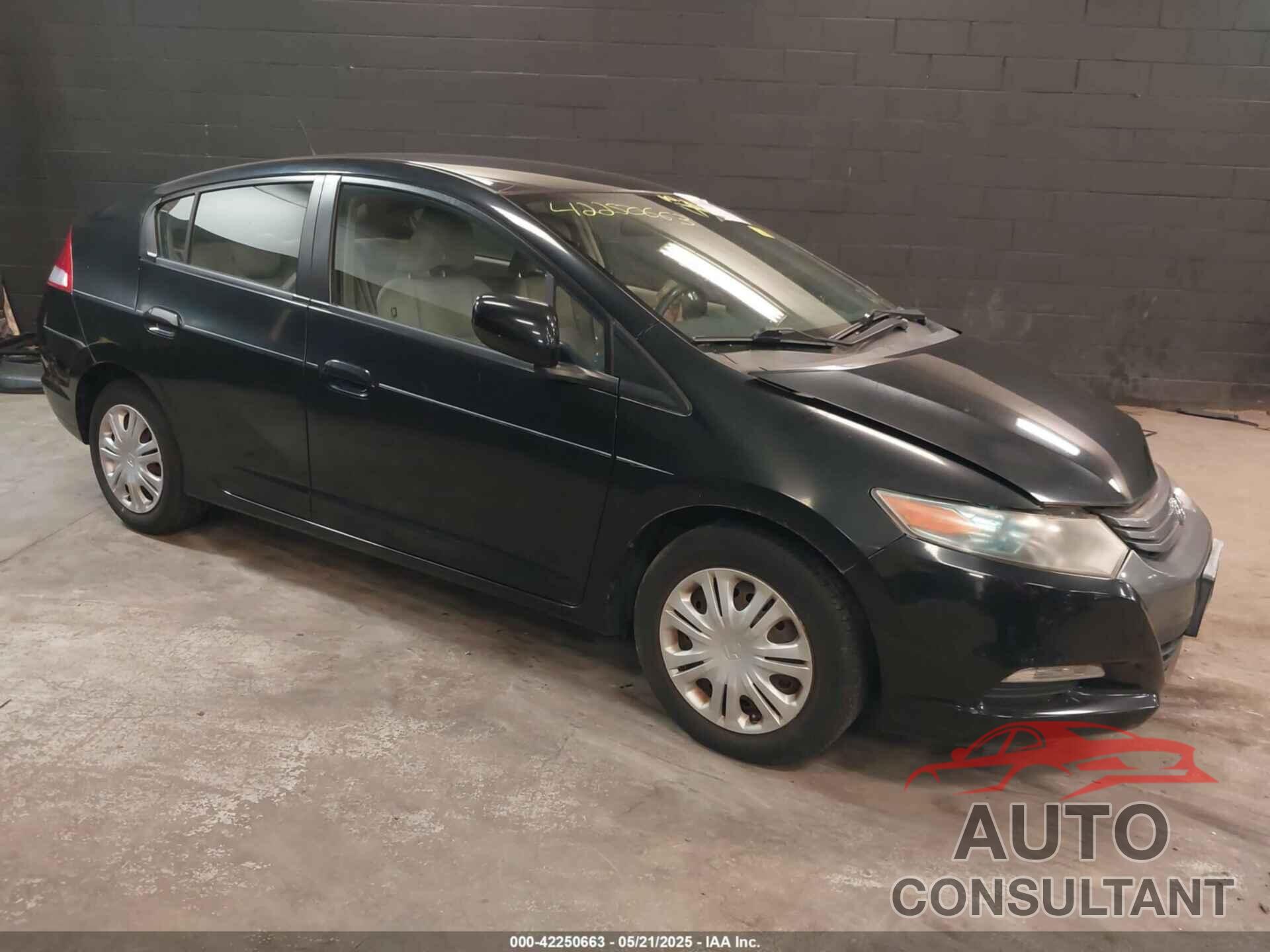 HONDA INSIGHT 2010 - JHMZE2H54AS018784
