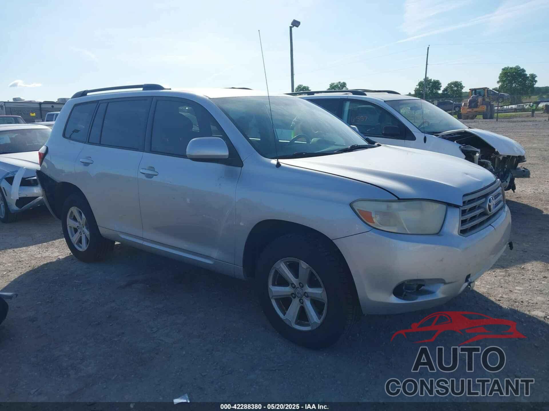 TOYOTA HIGHLANDER 2009 - JTEES41A192126069
