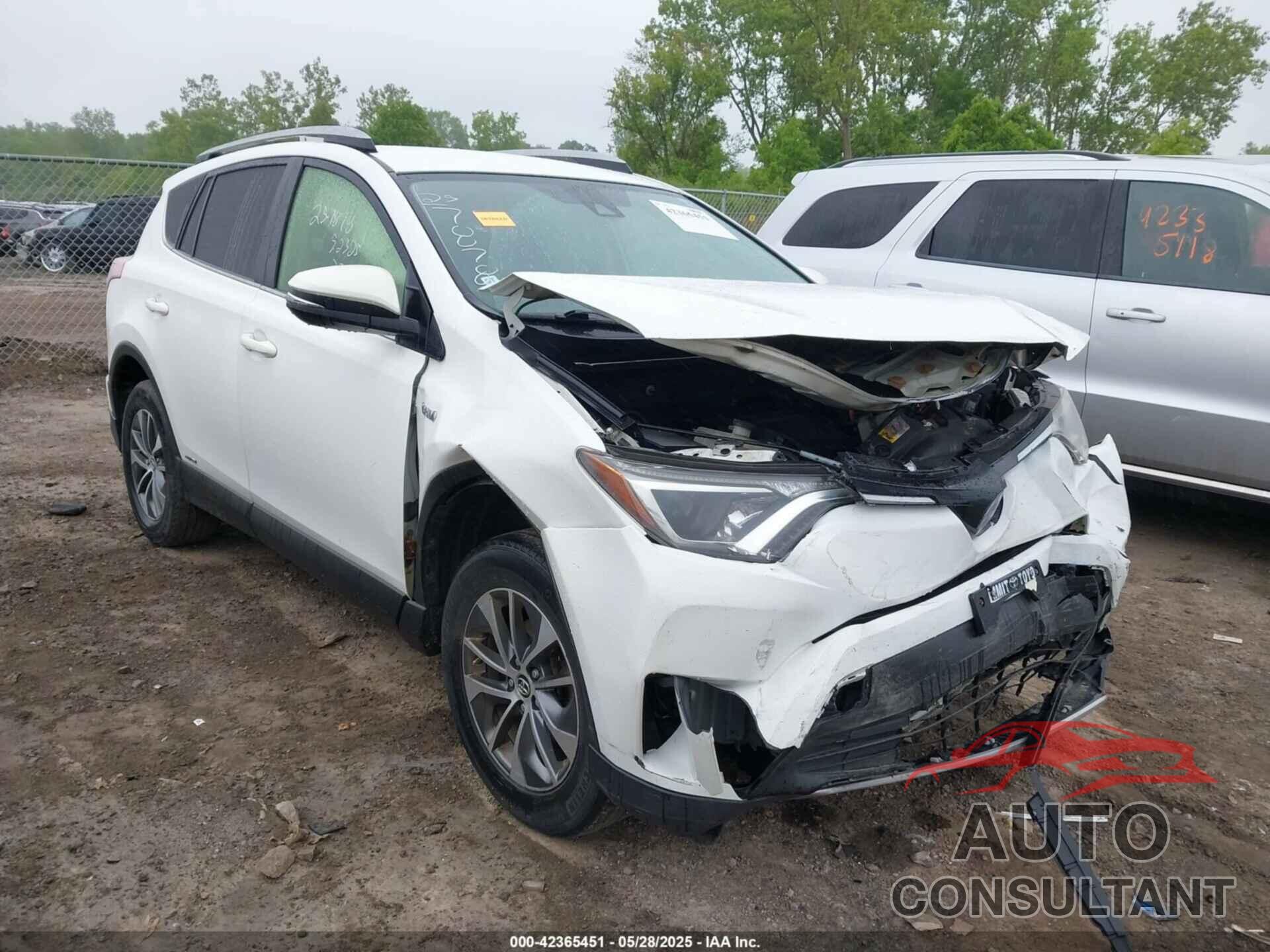TOYOTA RAV4 HYBRID 2018 - JTMRJREV0JD172522