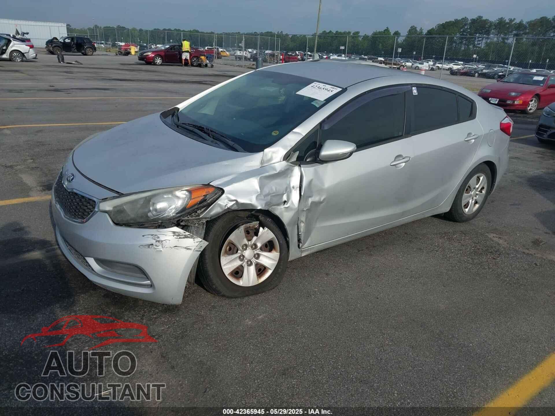 KIA FORTE 2015 - KNAFX4A67F5370547