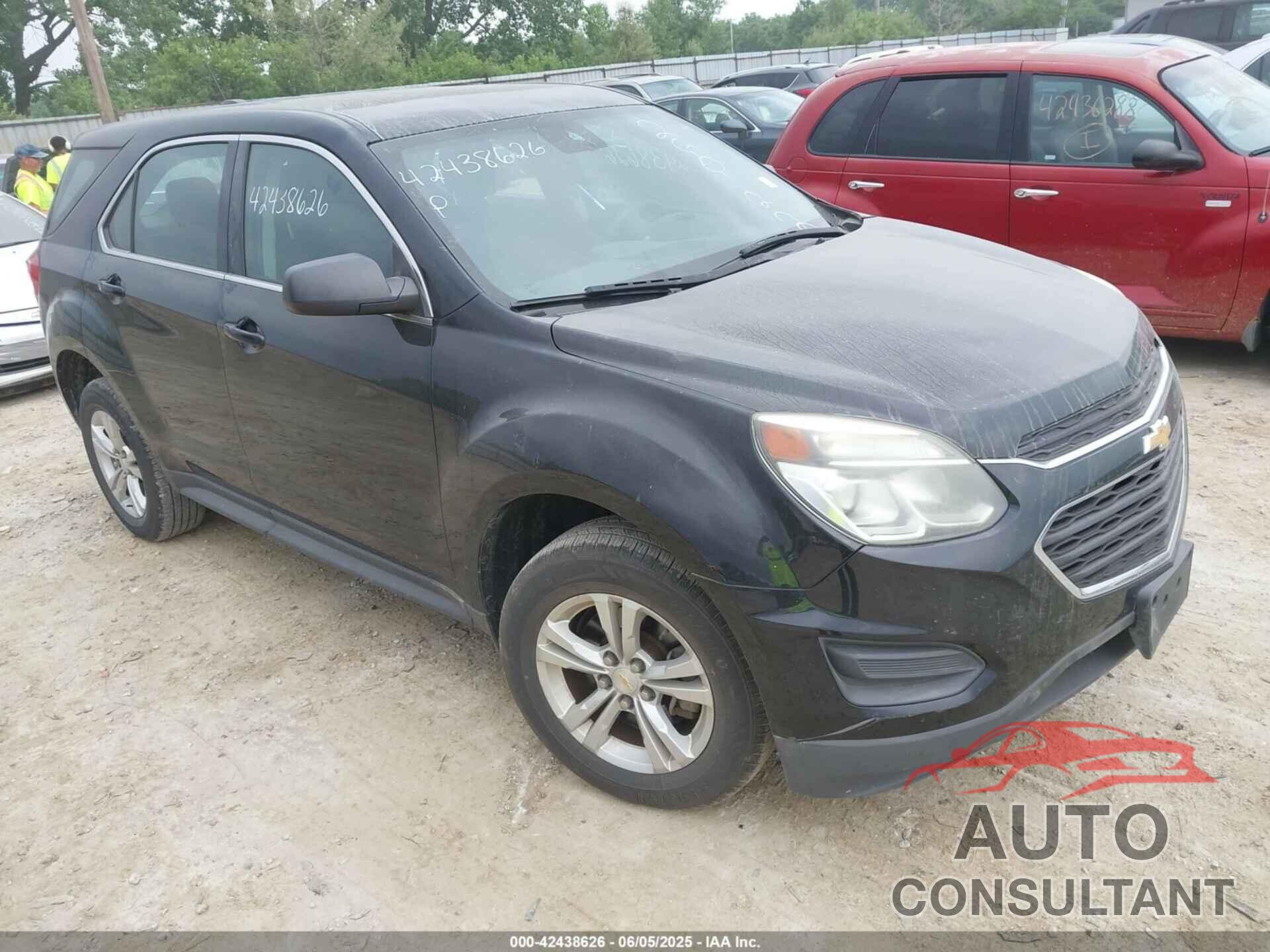 CHEVROLET EQUINOX 2016 - 2GNFLEEK5G6260122