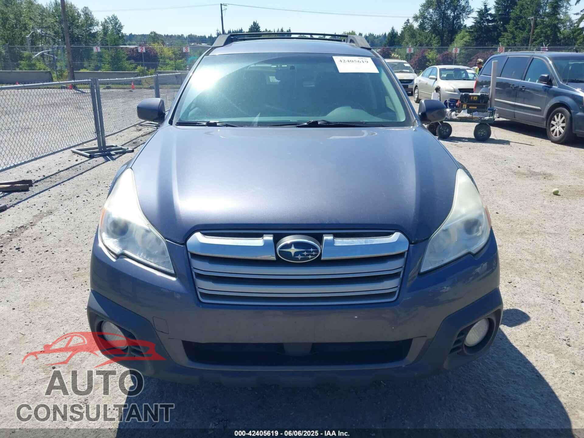 SUBARU OUTBACK 2014 - 4S4BRBCC0E1233406