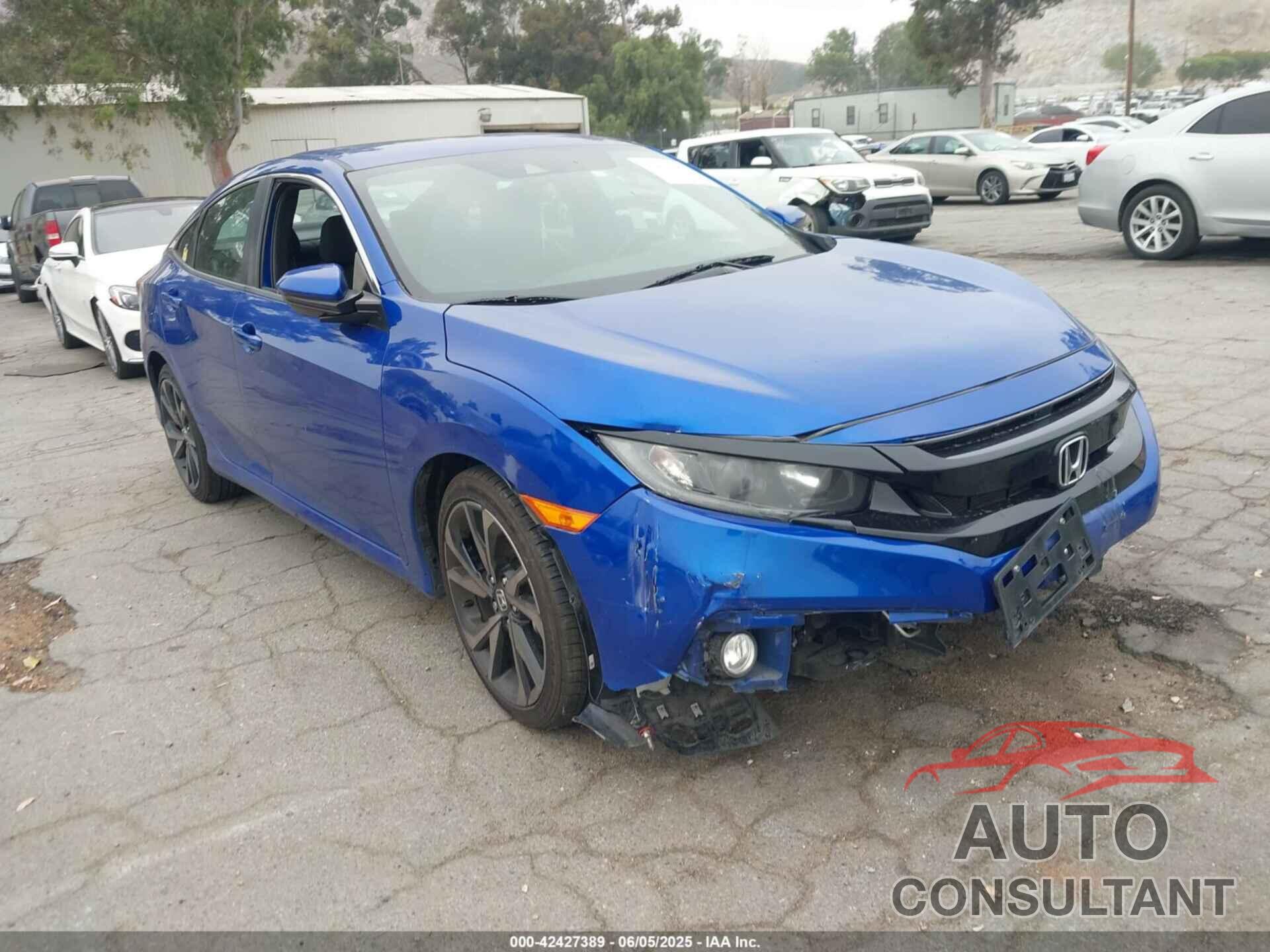 HONDA CIVIC 2019 - 2HGFC2F80KH569019