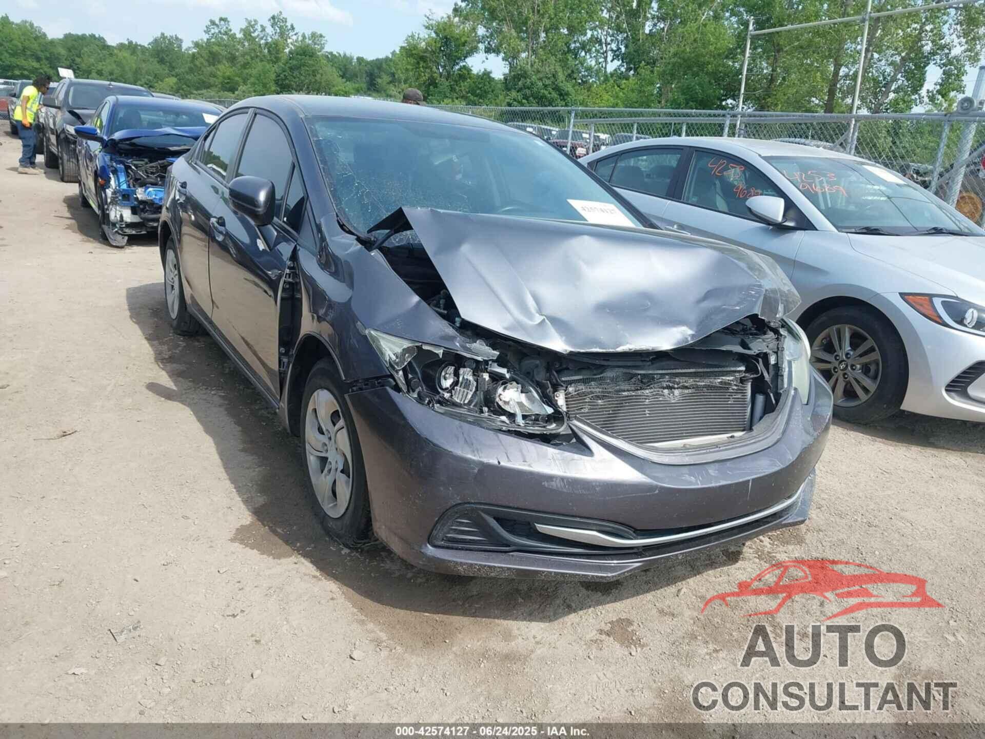 HONDA CIVIC 2015 - 19XFB2F58FE075662