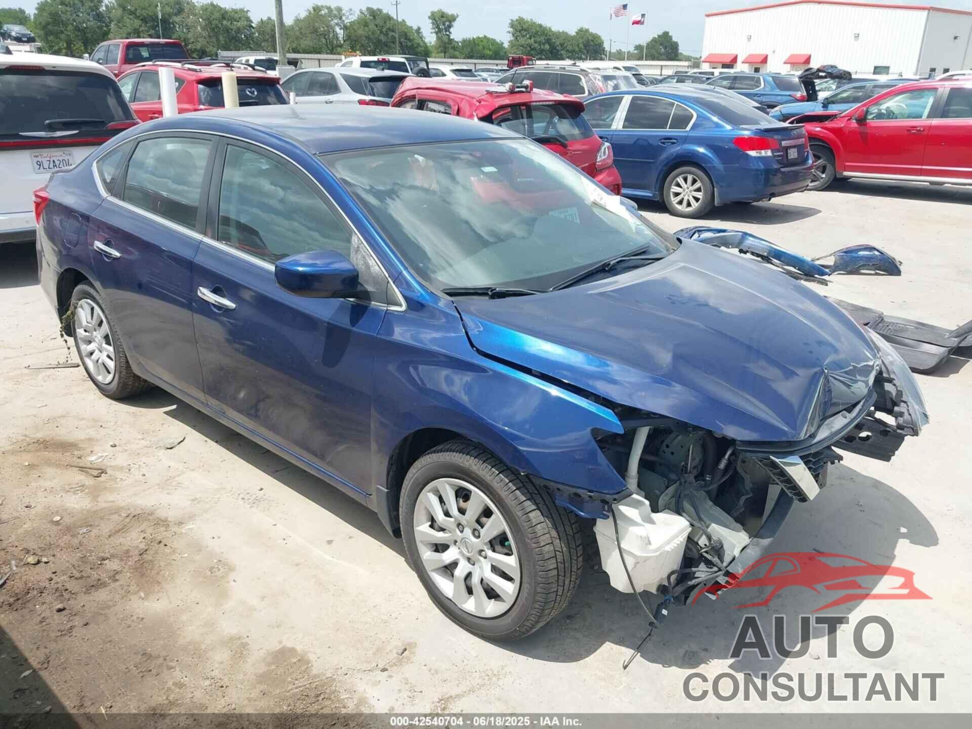 NISSAN SENTRA 2017 - 3N1AB7AP1HY353449