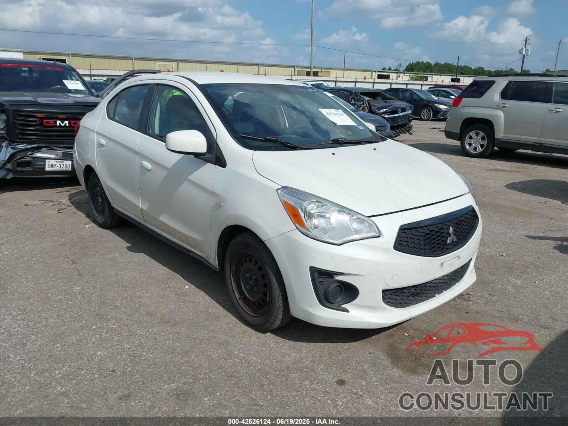 MITSUBISHI MIRAGE G4 2020 - ML32F3FJXLHF02258
