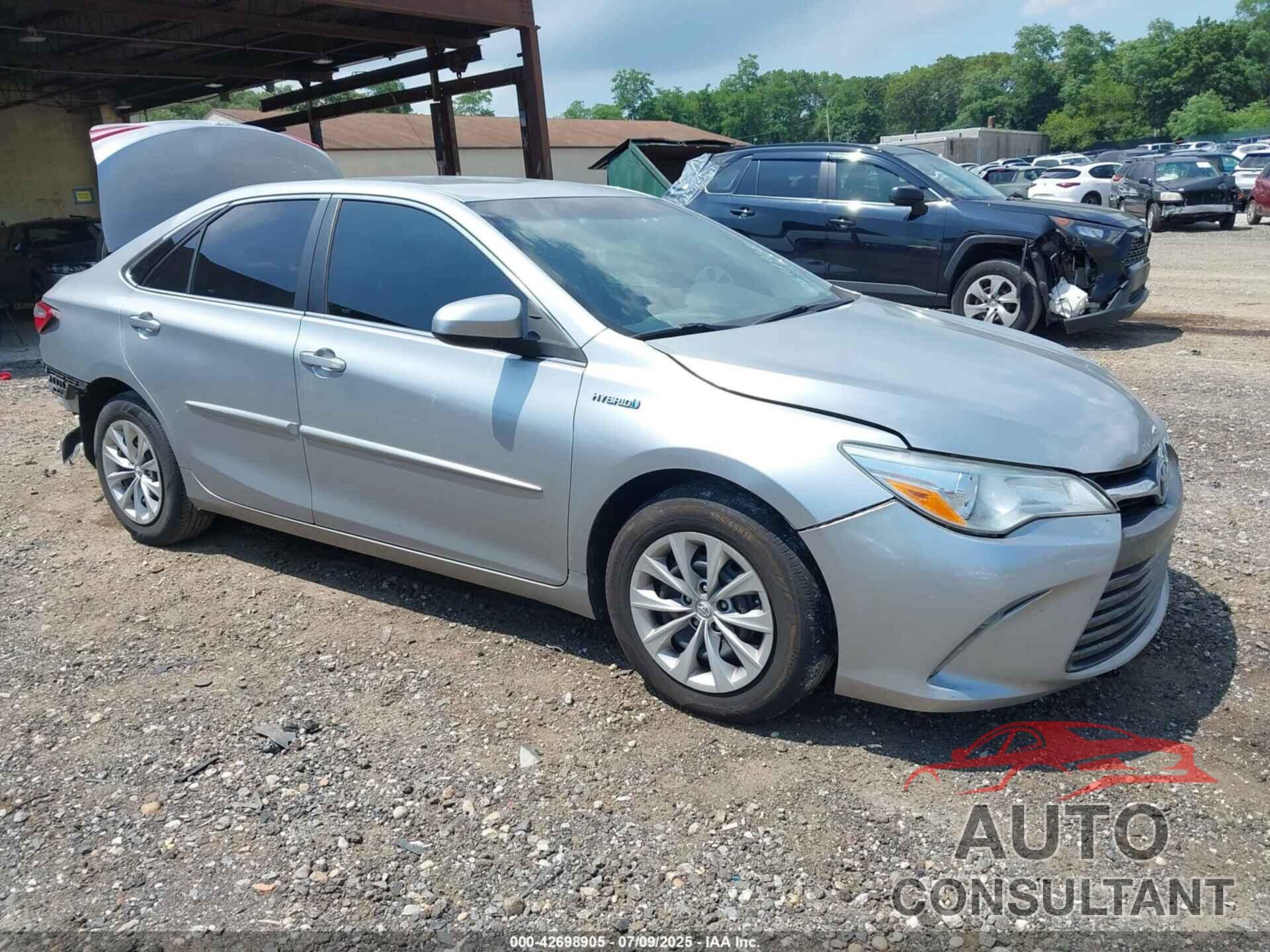 TOYOTA CAMRY HYBRID 2017 - 4T1BD1FK8HU203987