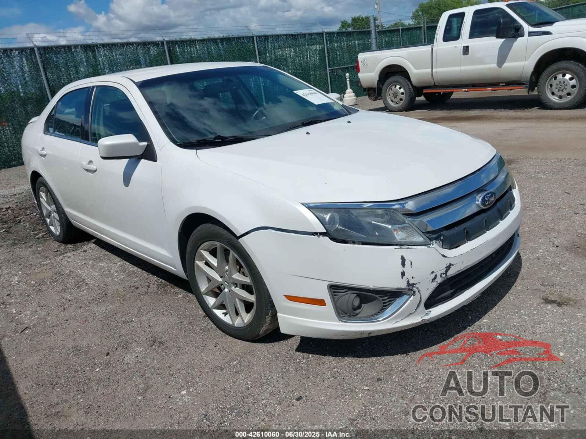 FORD FUSION 2012 - 3FAHP0JA5CR365032
