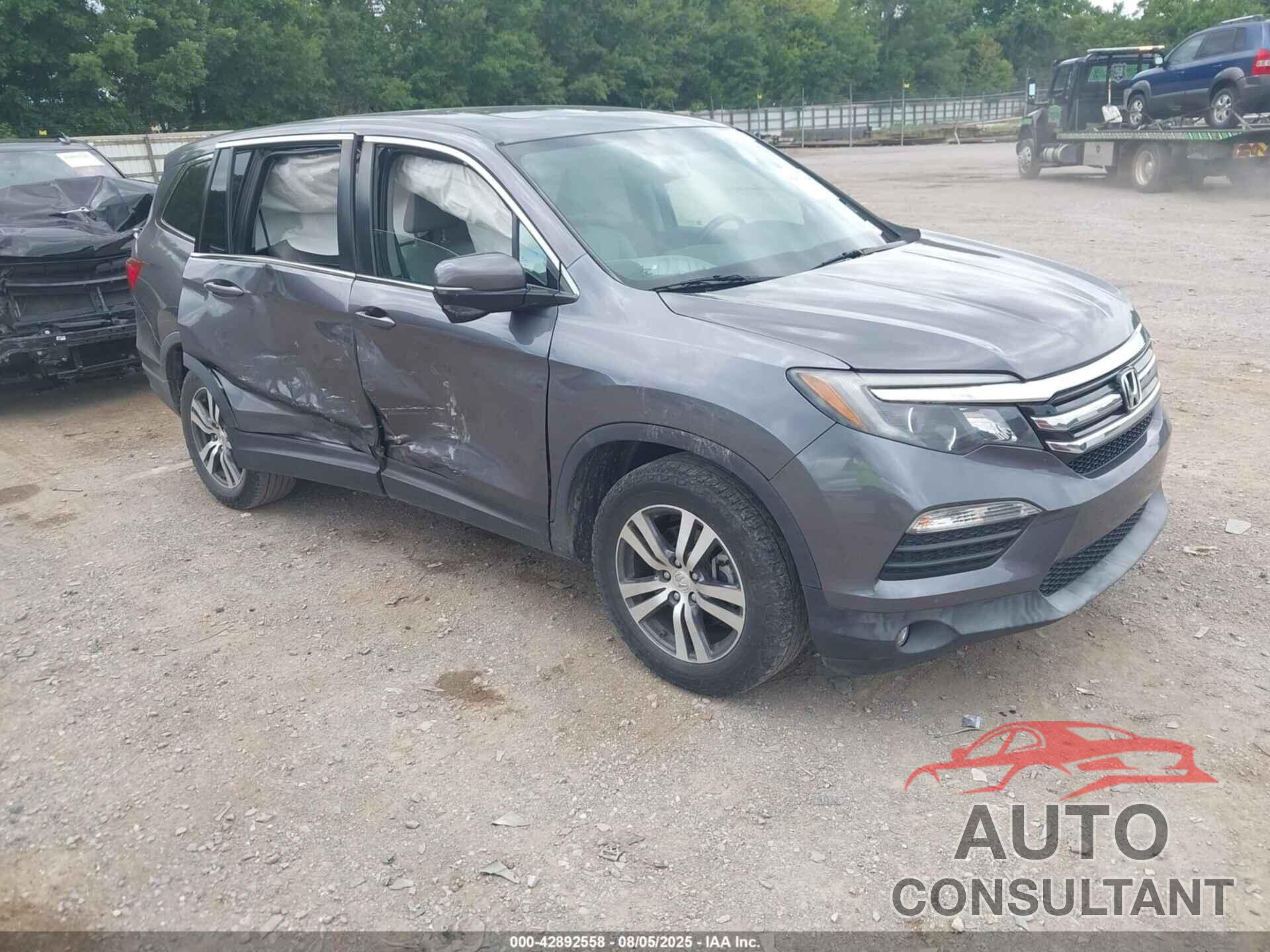 HONDA PILOT 2017 - 5FNYF5H55HB038934