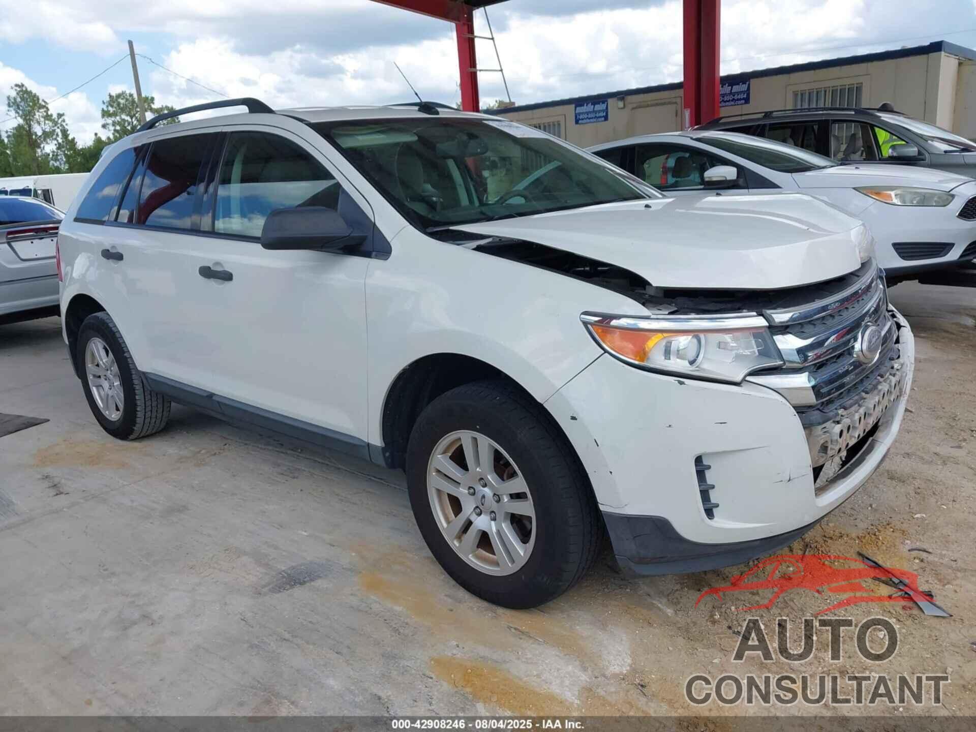 FORD EDGE 2012 - 2FMDK3GC0CBA56774