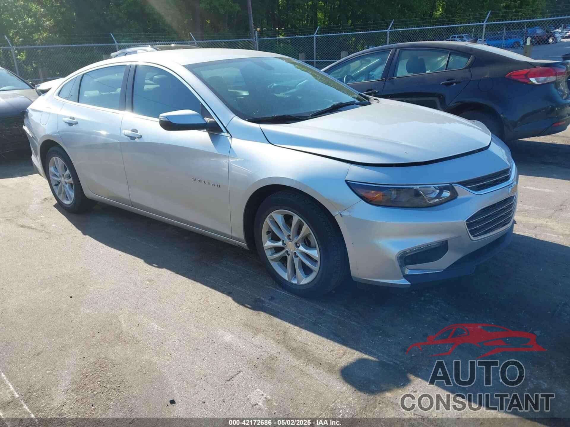 CHEVROLET MALIBU 2016 - 1G1ZE5ST4GF286920