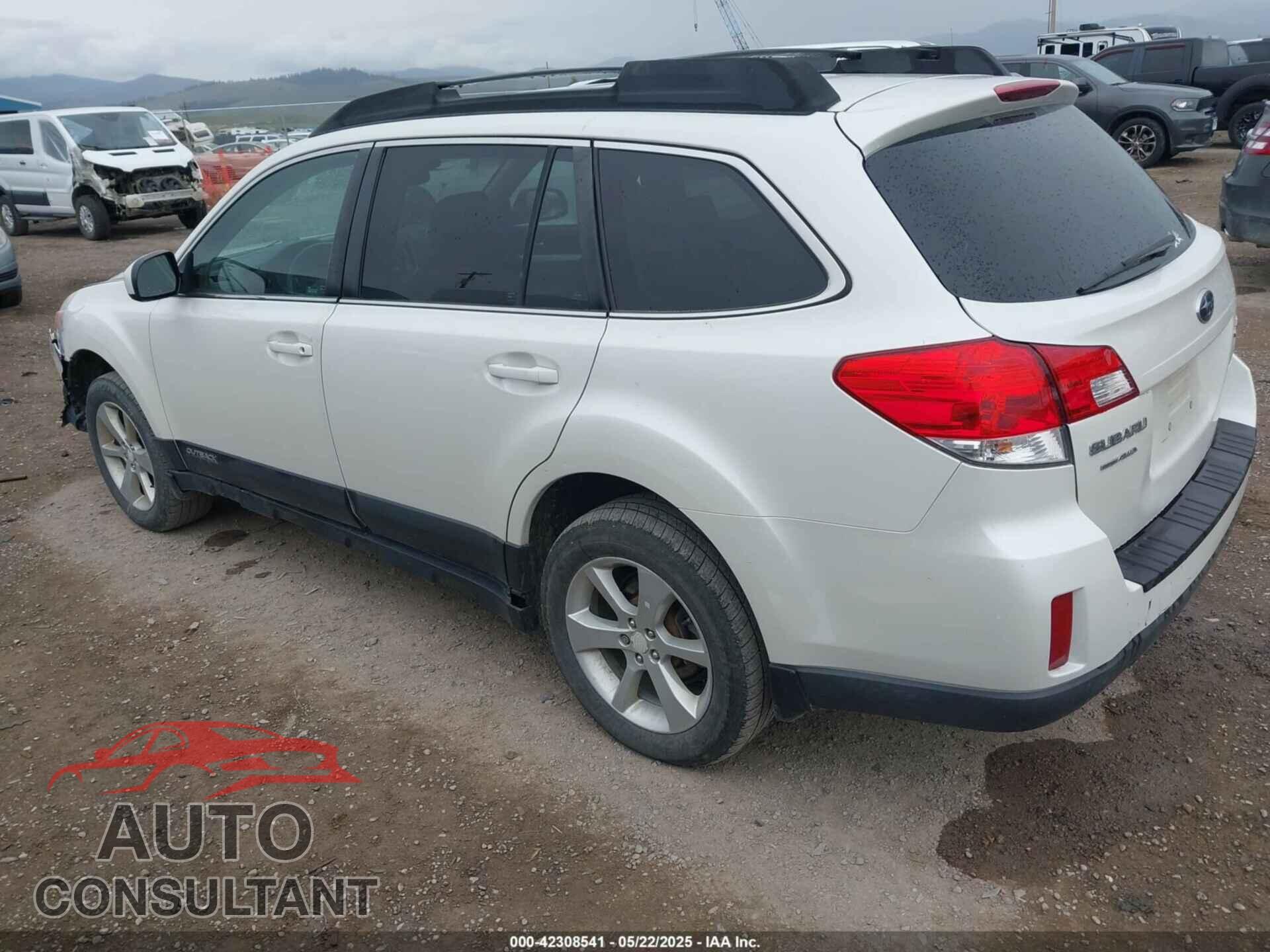 SUBARU OUTBACK 2013 - 4S4BRBCC3D3293800