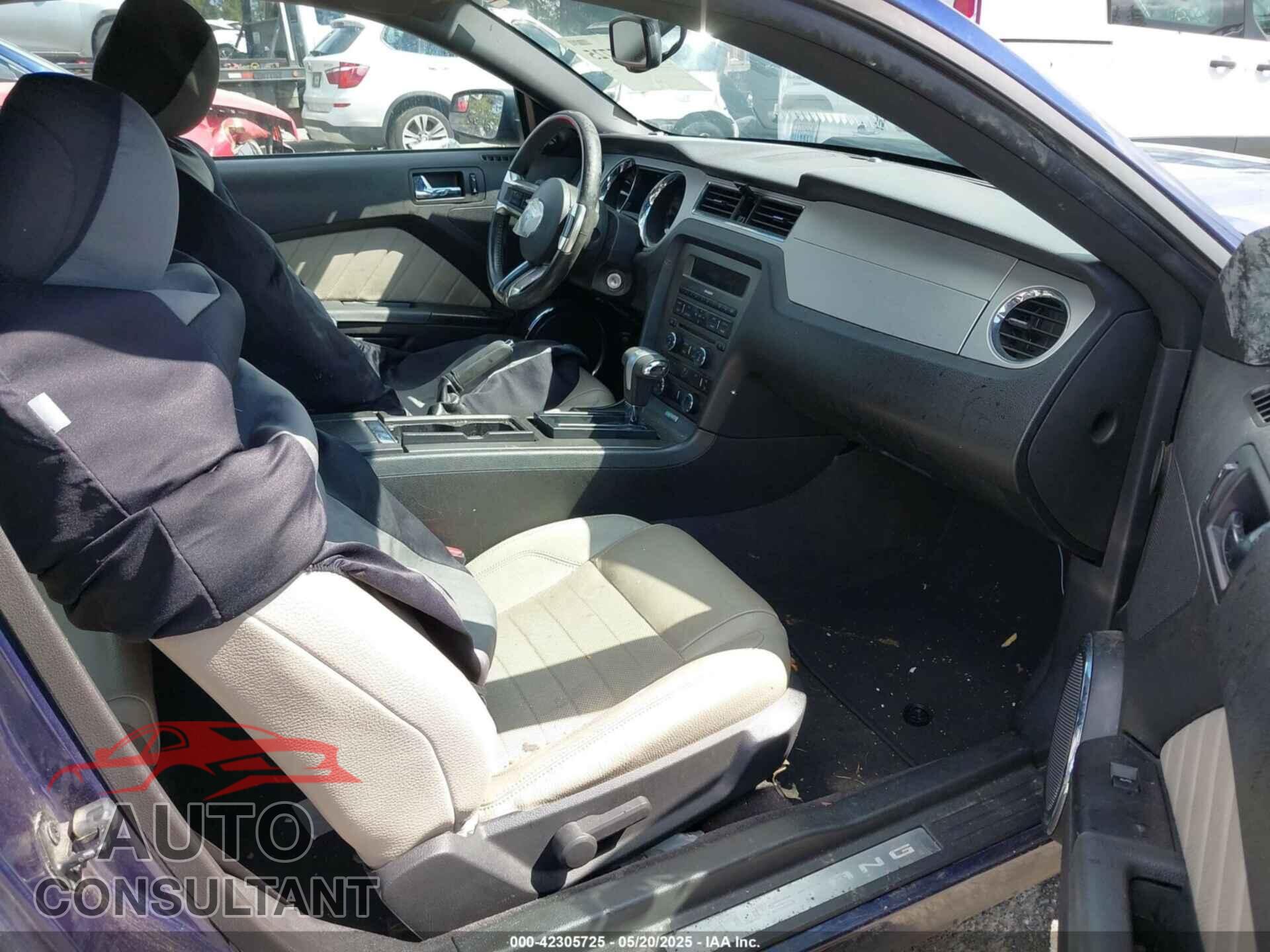 FORD MUSTANG 2012 - 1ZVBP8AM6C5286607