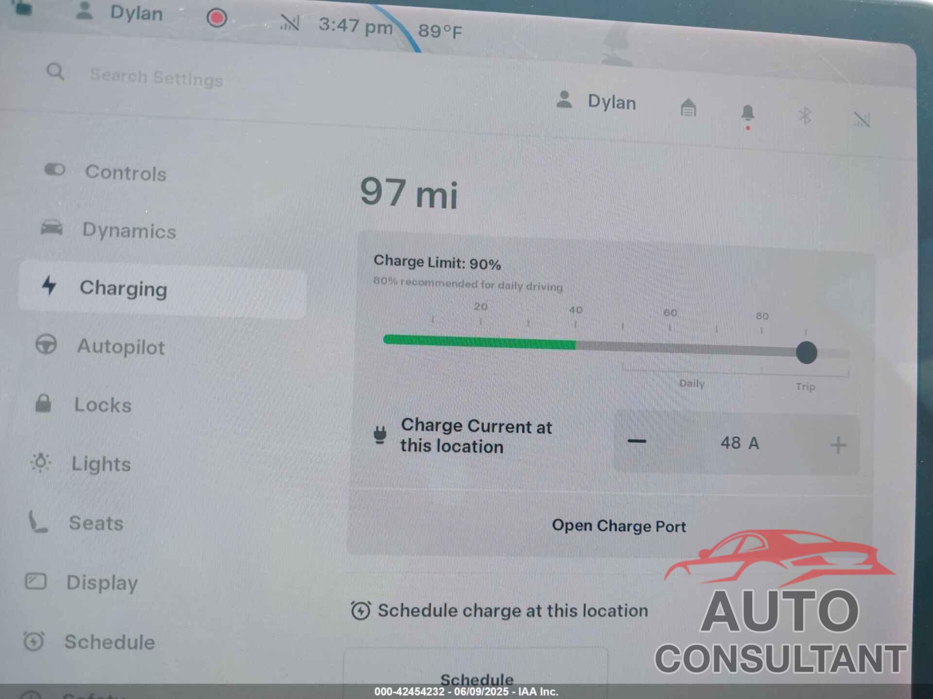 TESLA MODEL 3 2018 - 5YJ3E1EB0JF093846