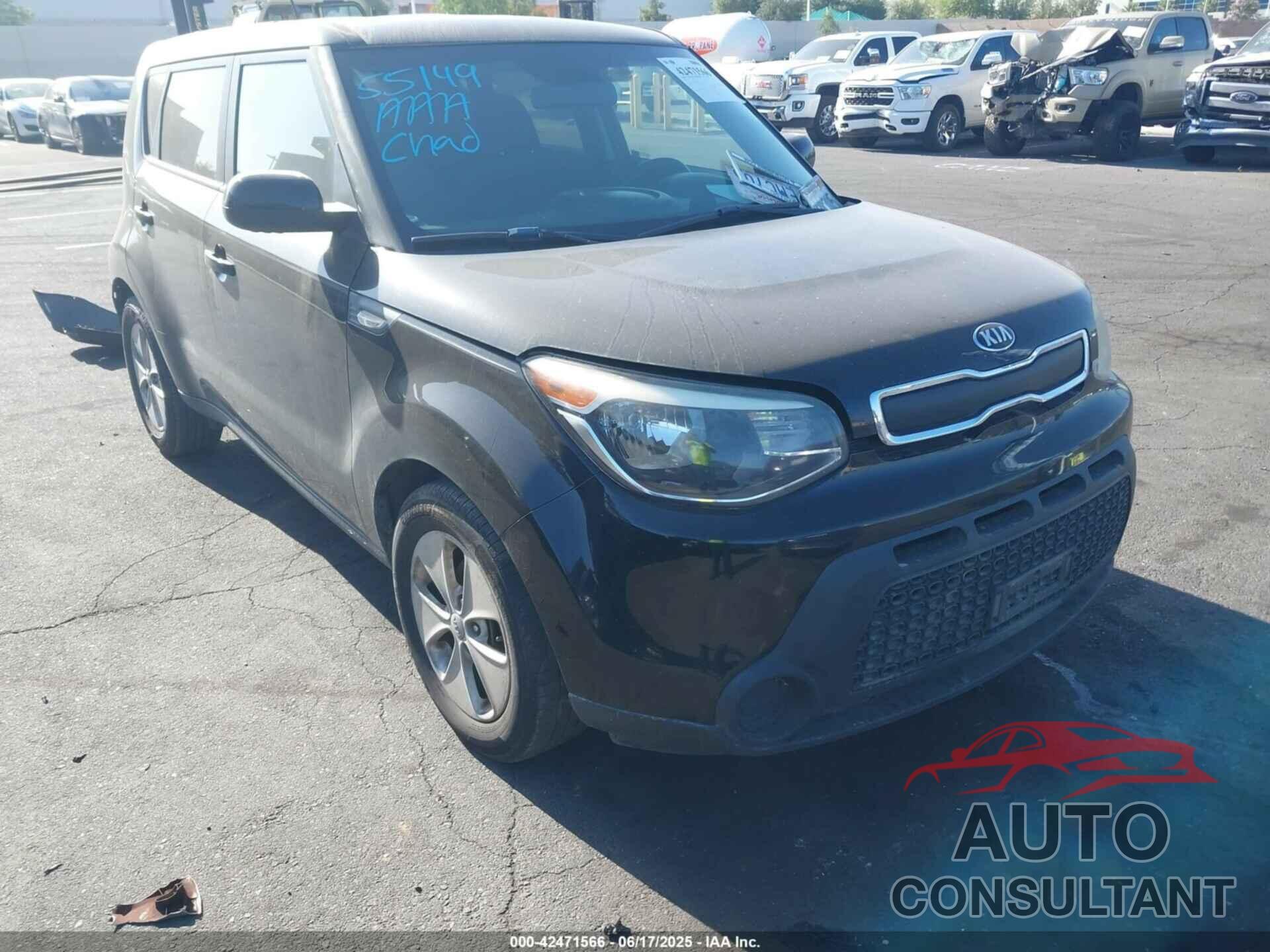 KIA SOUL 2014 - KNDJN2A26E7018499