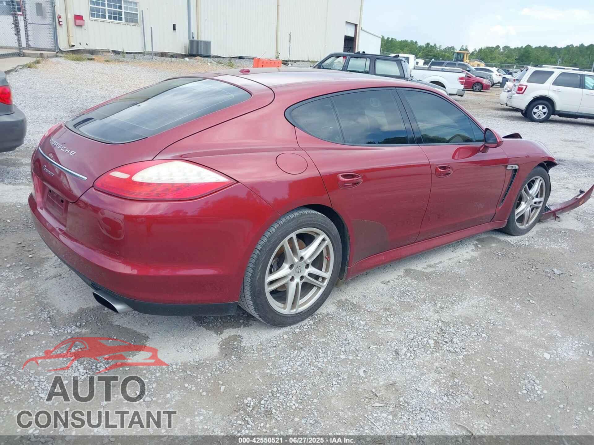 PORSCHE PANAMERA 2011 - WP0AA2A71BL010479