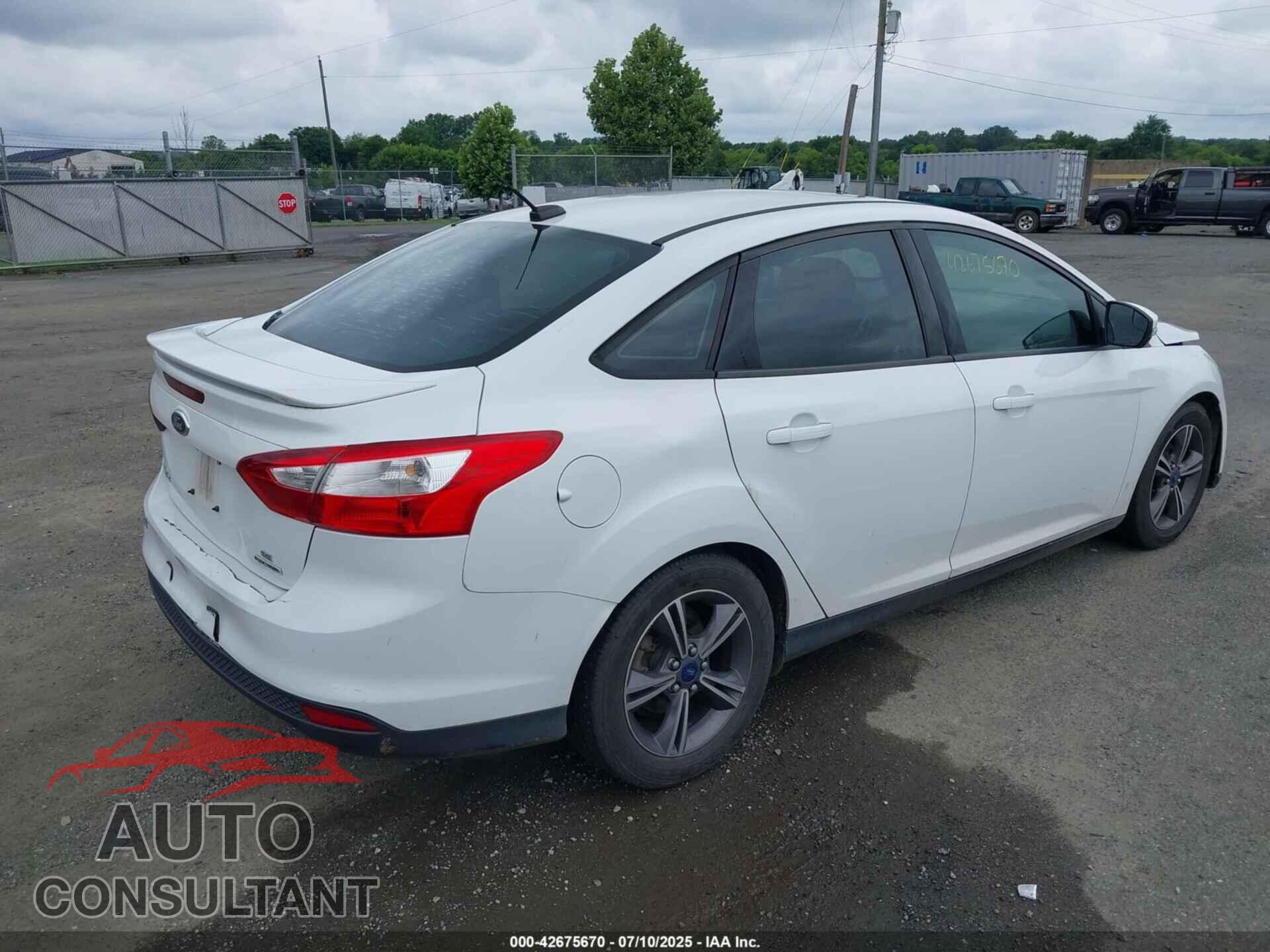 FORD FOCUS 2014 - 1FADP3F28EL426828
