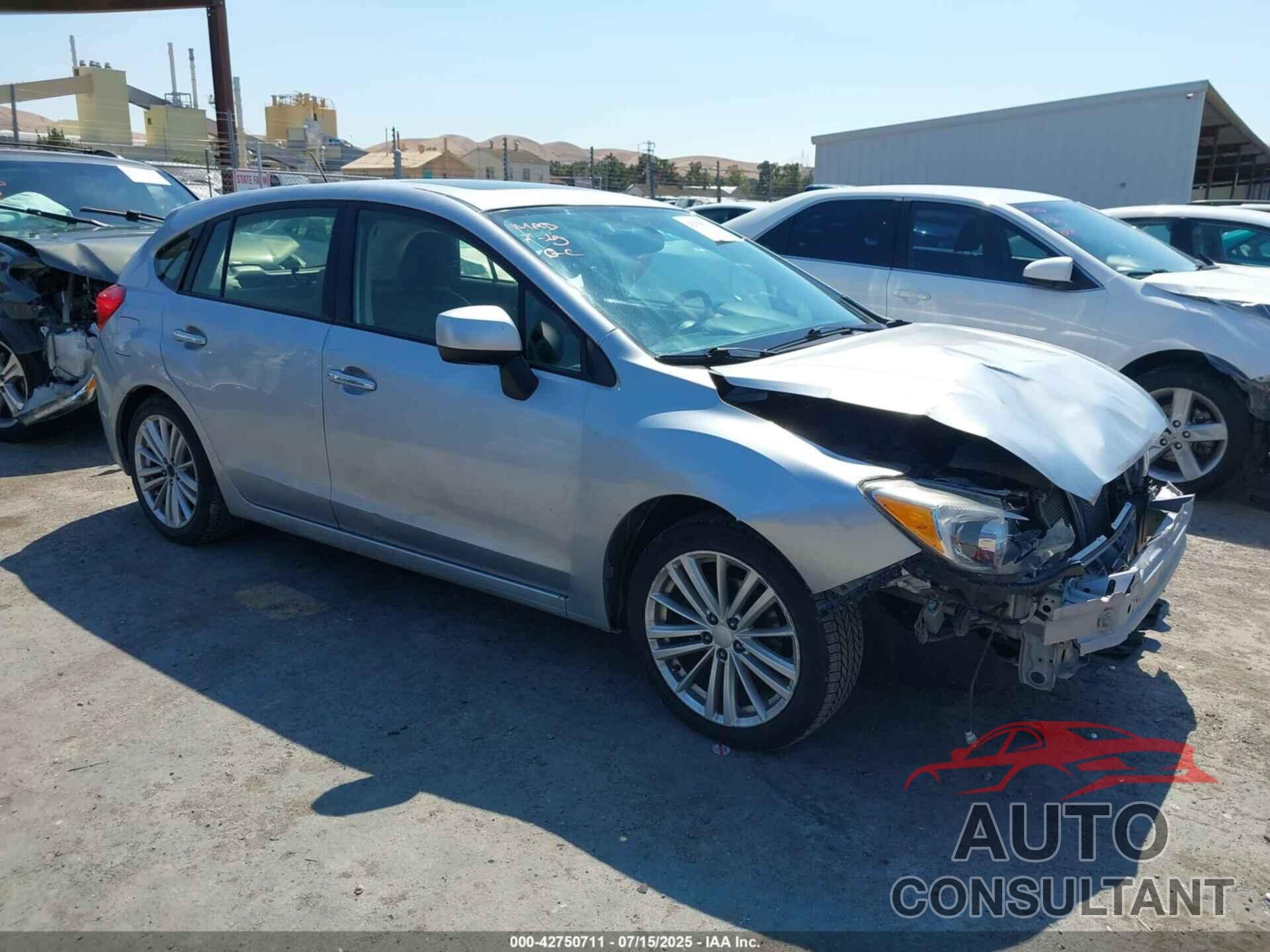 SUBARU IMPREZA 2013 - JF1GPAH60D2891271