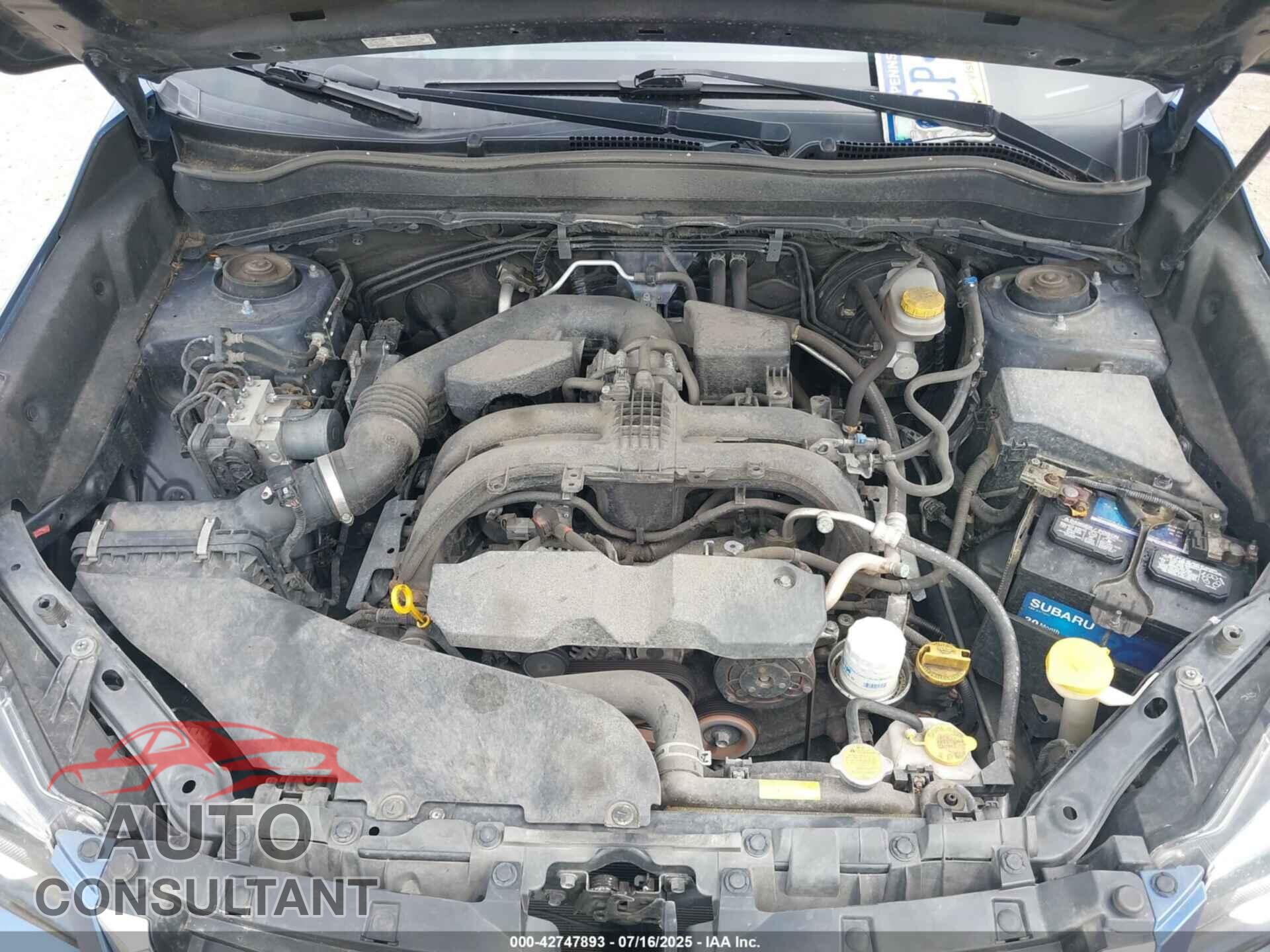 SUBARU FORESTER 2017 - JF2SJARC1HH484610