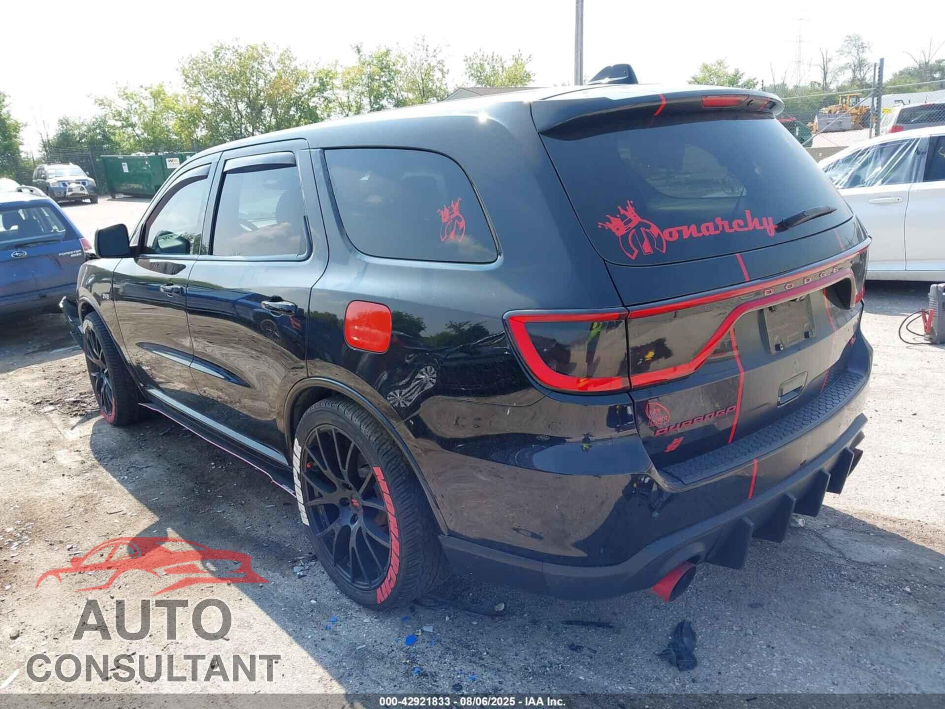 DODGE DURANGO 2019 - 1C4SDJCT2KC722077