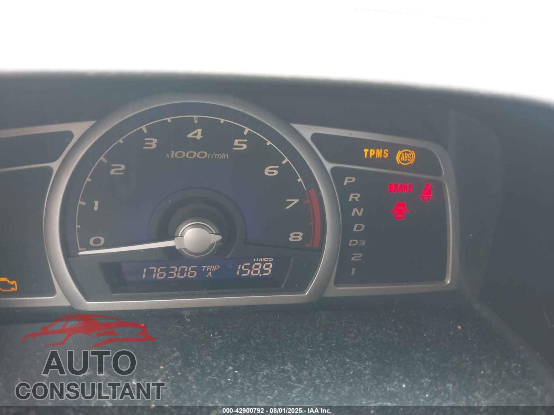HONDA CIVIC 2010 - 2HGFA1F58AH554207