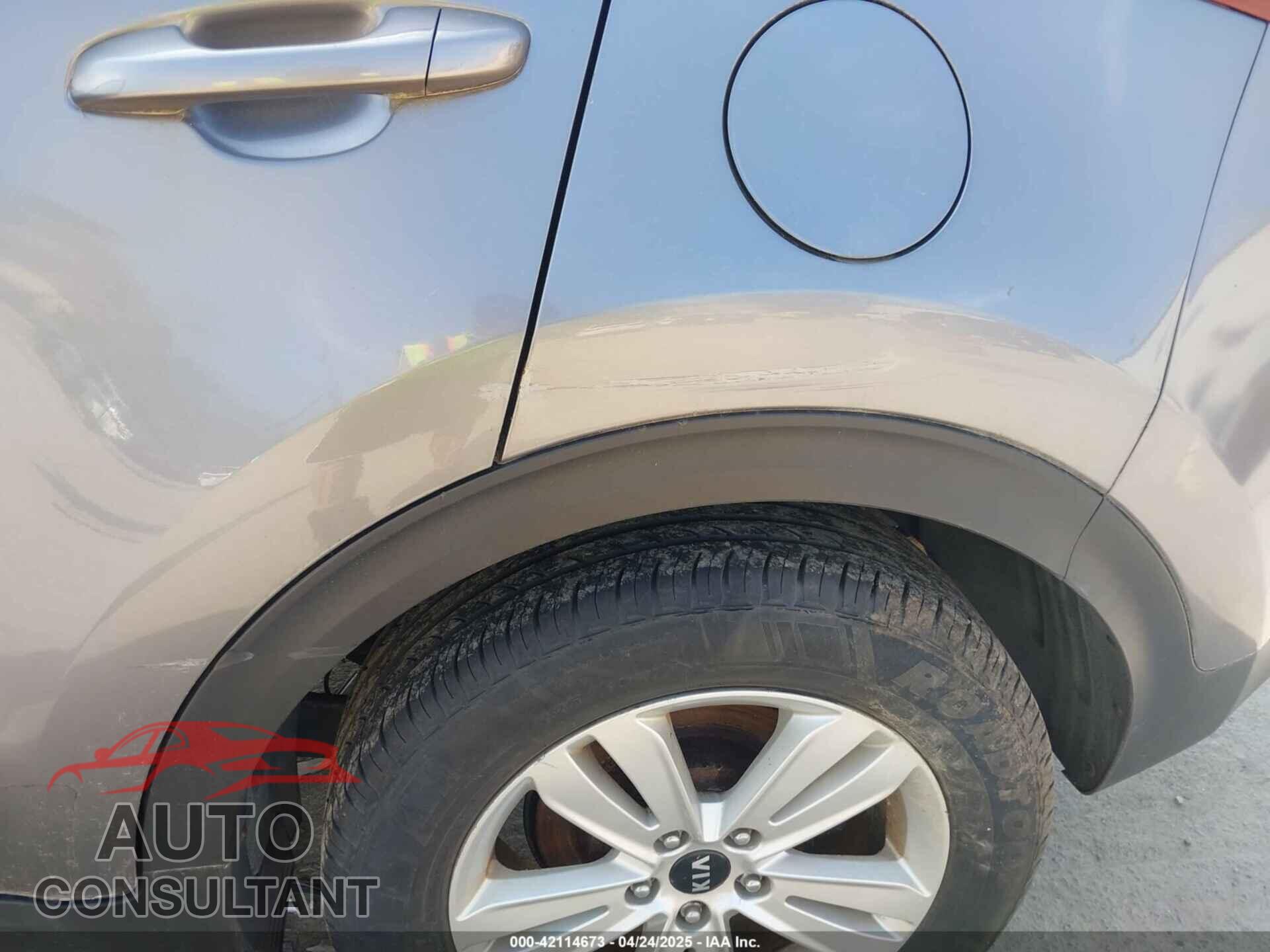 KIA SPORTAGE 2017 - KNDPMCAC4H7117886