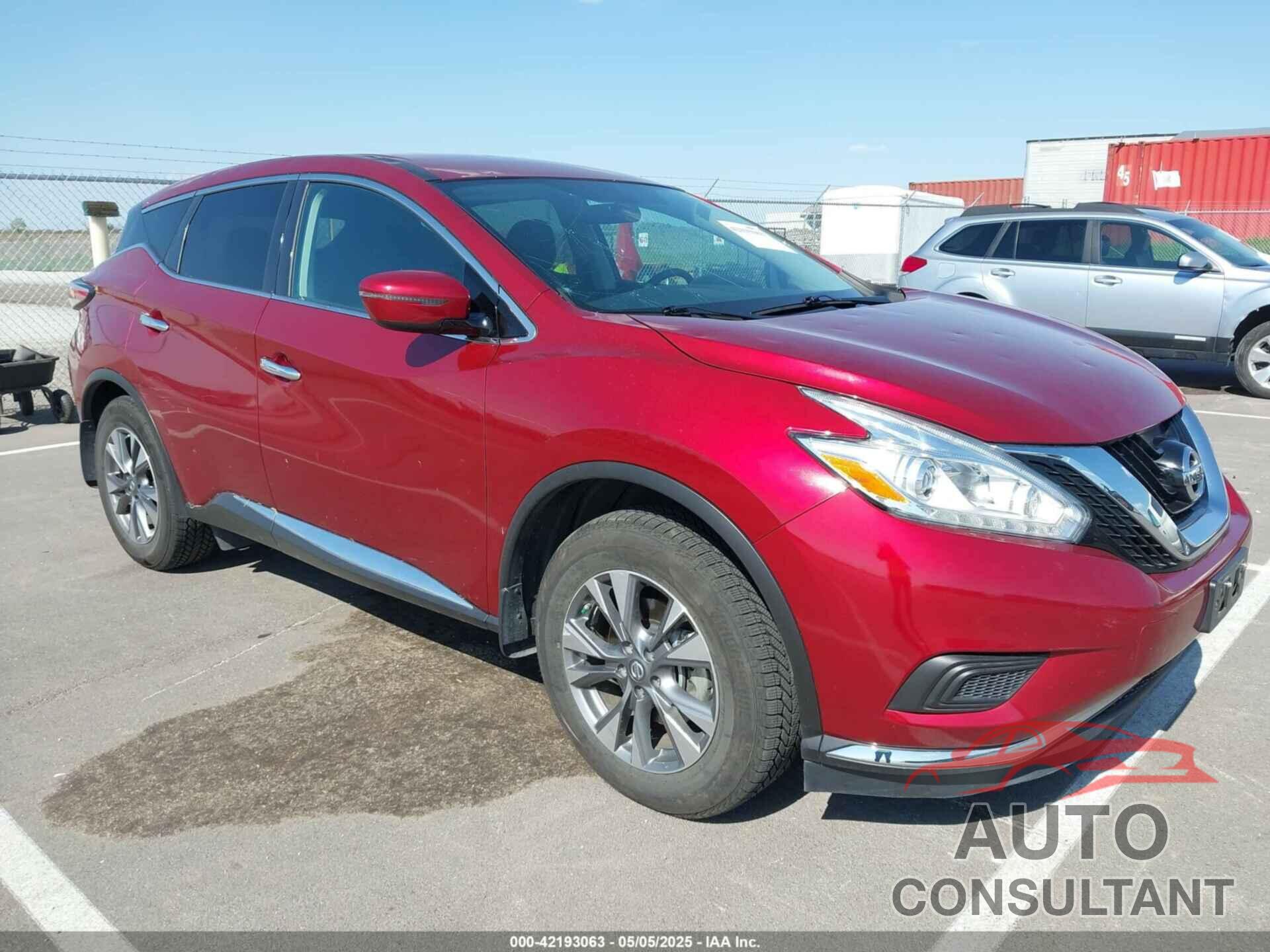NISSAN MURANO 2016 - 5N1AZ2MG6GN155755