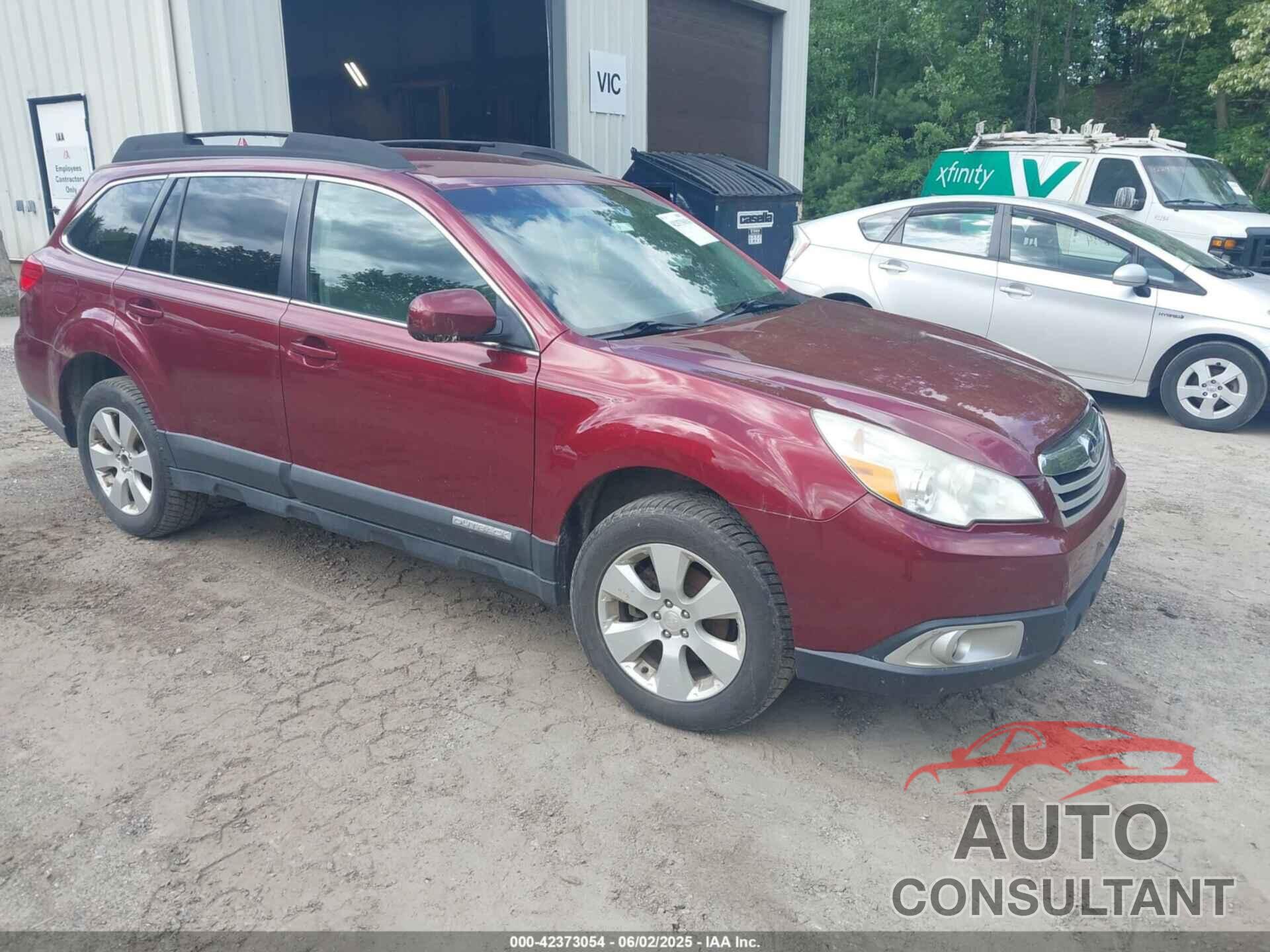 SUBARU OUTBACK 2011 - 4S4BRCCC0B3342258