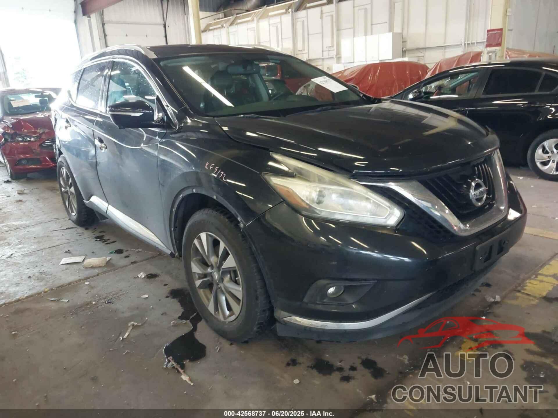 NISSAN MURANO 2015 - 5N1AZ2MH5FN213104