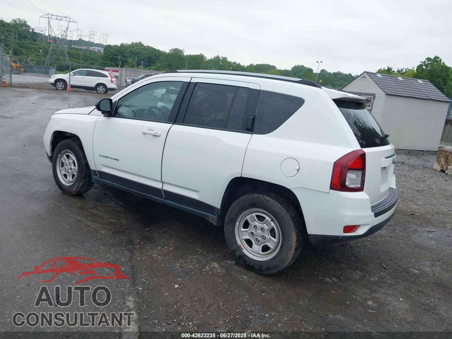 JEEP COMPASS 2017 - 1C4NJCBA5HD123436