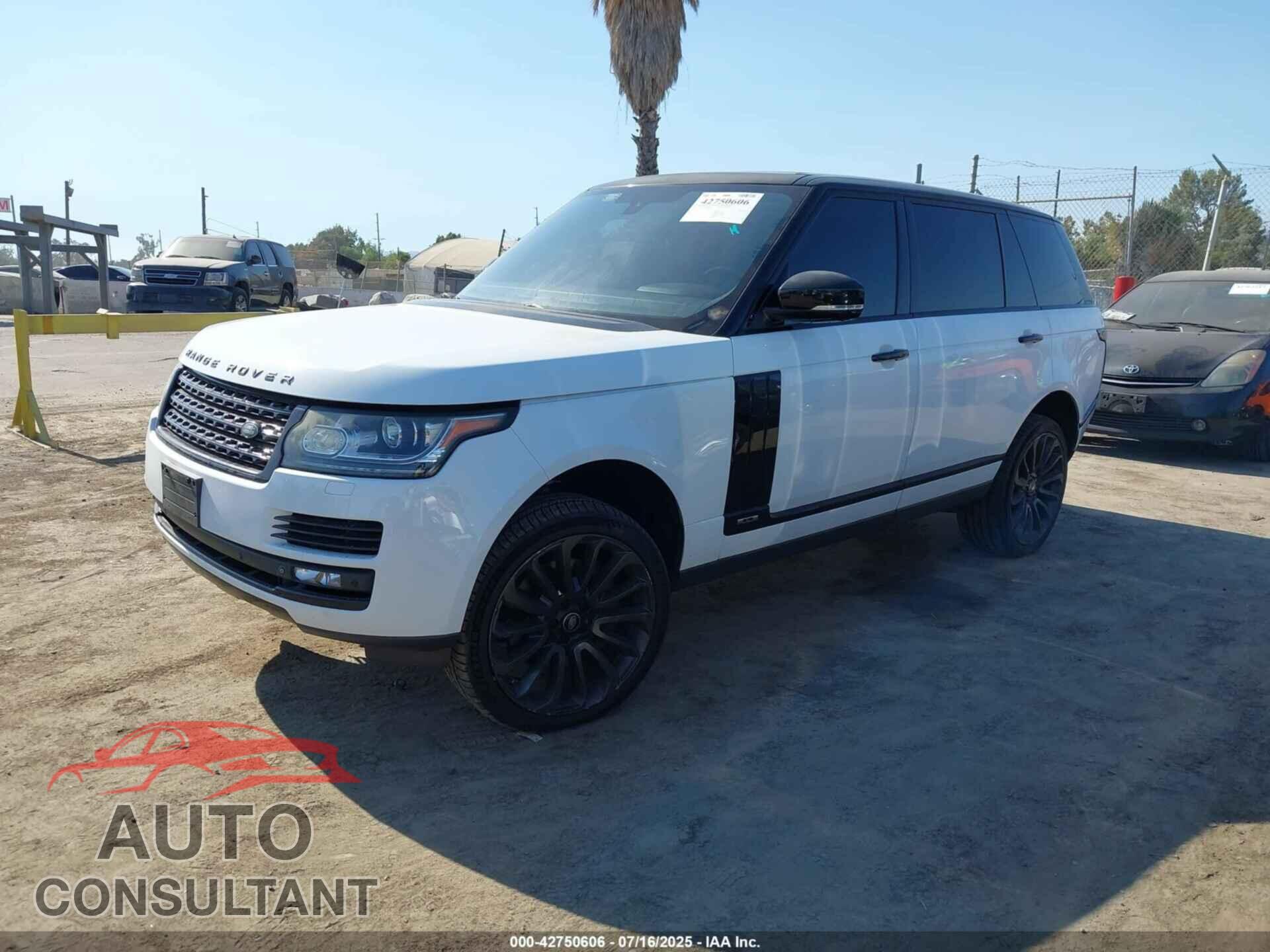 LAND ROVER RANGE ROVER 2015 - SALGS3TF2FA204899