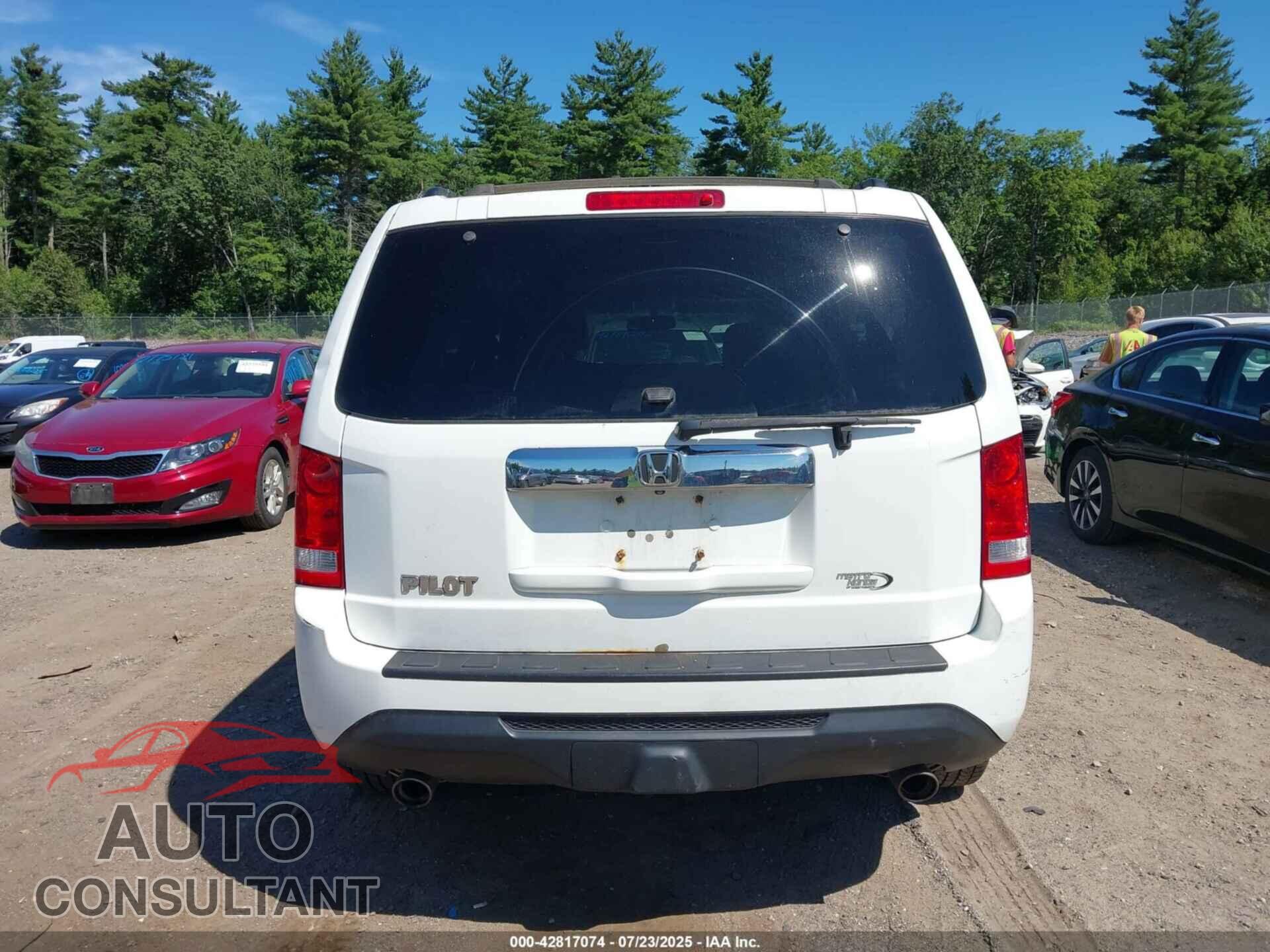 HONDA PILOT 2014 - 5FNYF3H5XEB017917