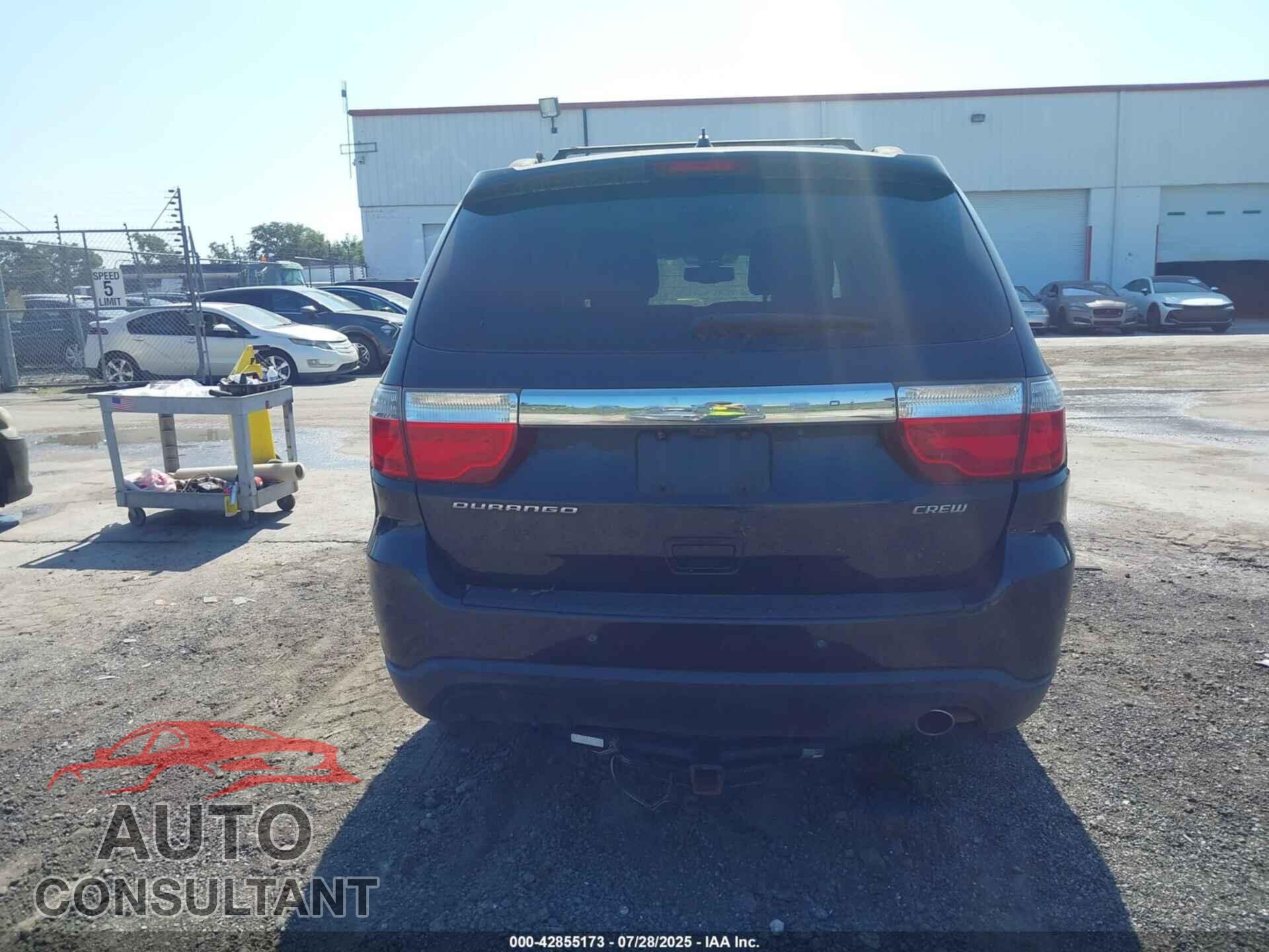 DODGE DURANGO 2012 - 1C4RDHDG3CC202562