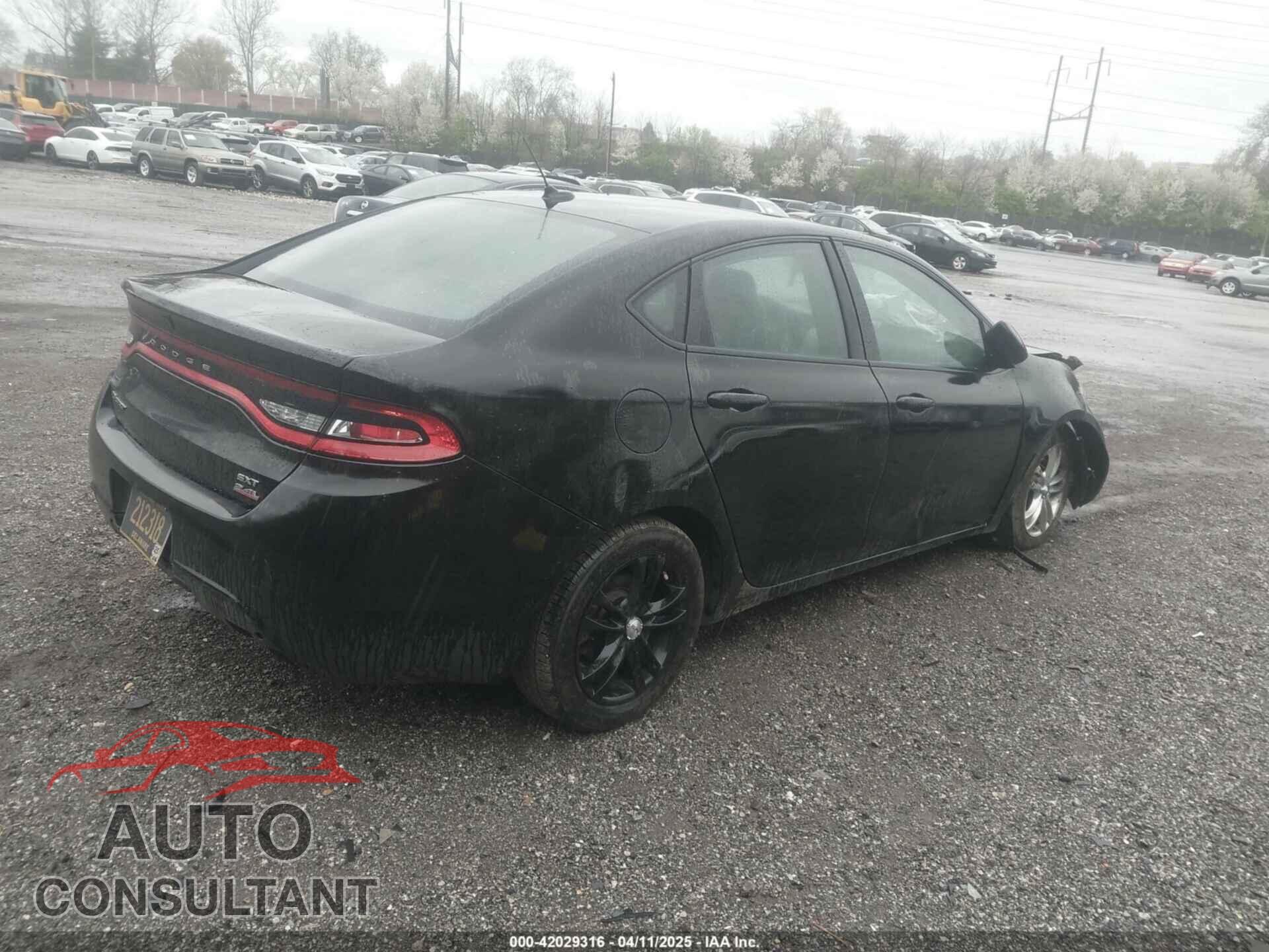 DODGE DART 2014 - 1C3CDFBB0ED672860