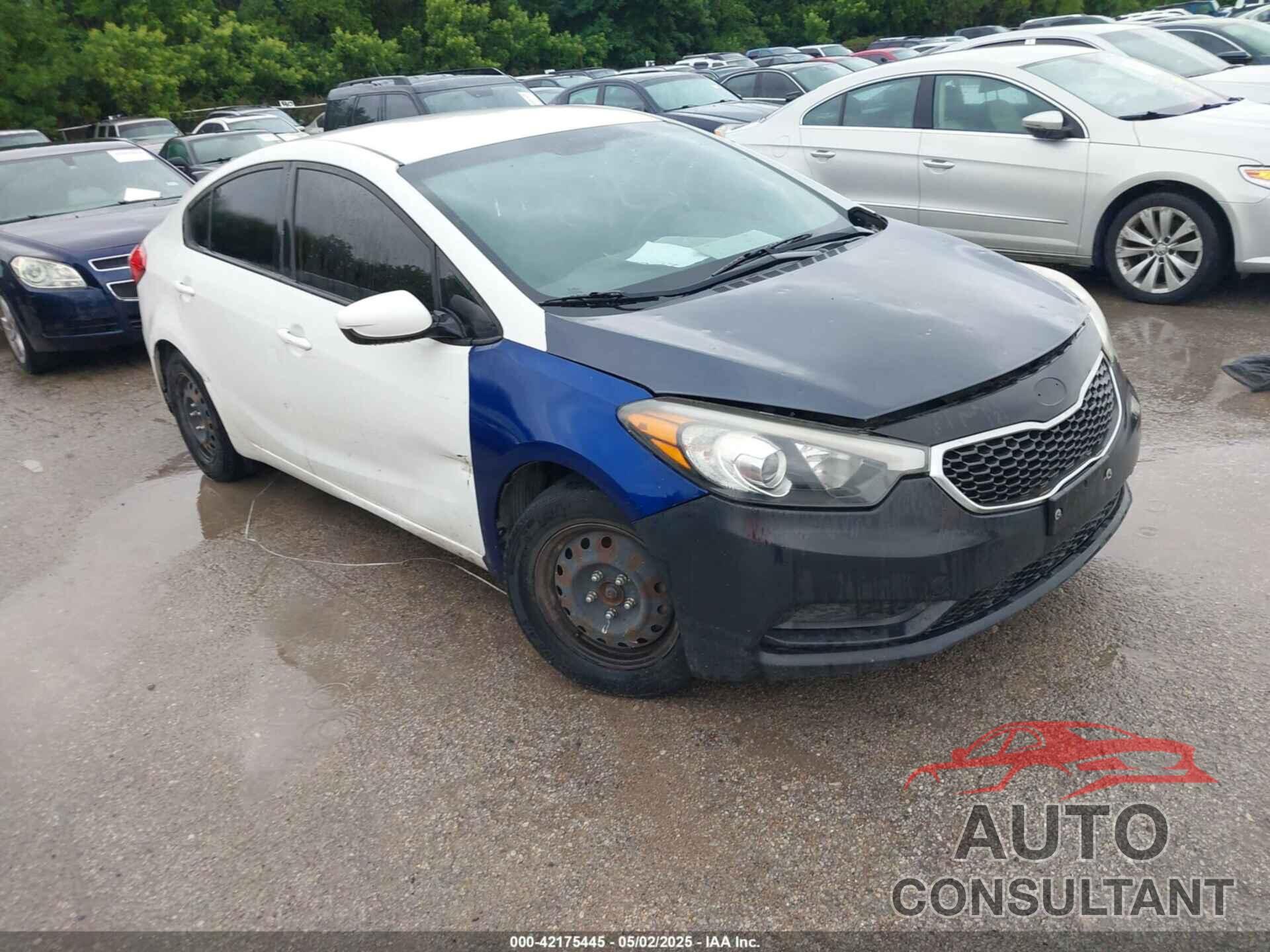 KIA FORTE 2016 - KNAFK4A61G5607226