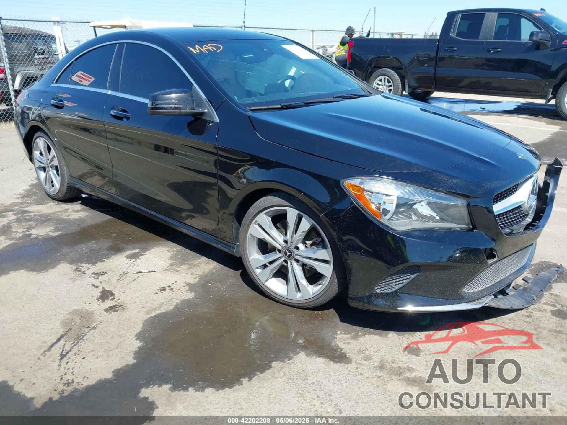MERCEDES-BENZ CLA 250 2018 - WDDSJ4EB9JN537922