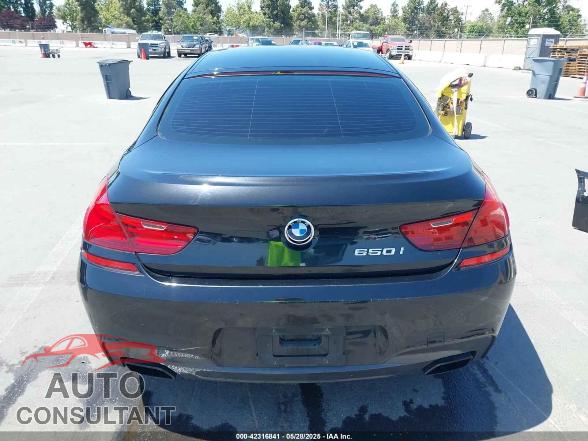 BMW 650I GRAN COUPE 2016 - WBA6D4C52GD977458