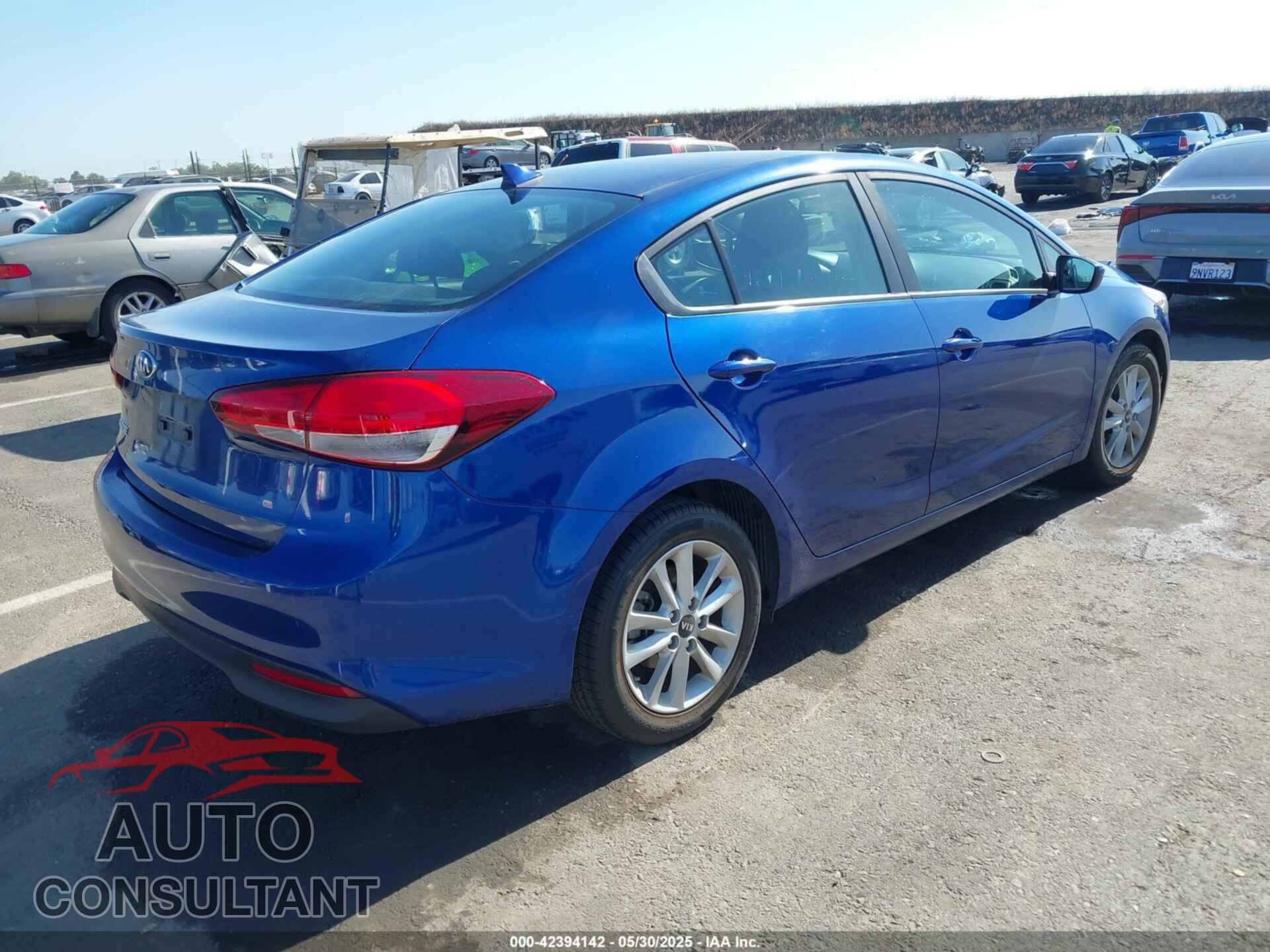 KIA FORTE 2017 - 3KPFL4A75HE132811