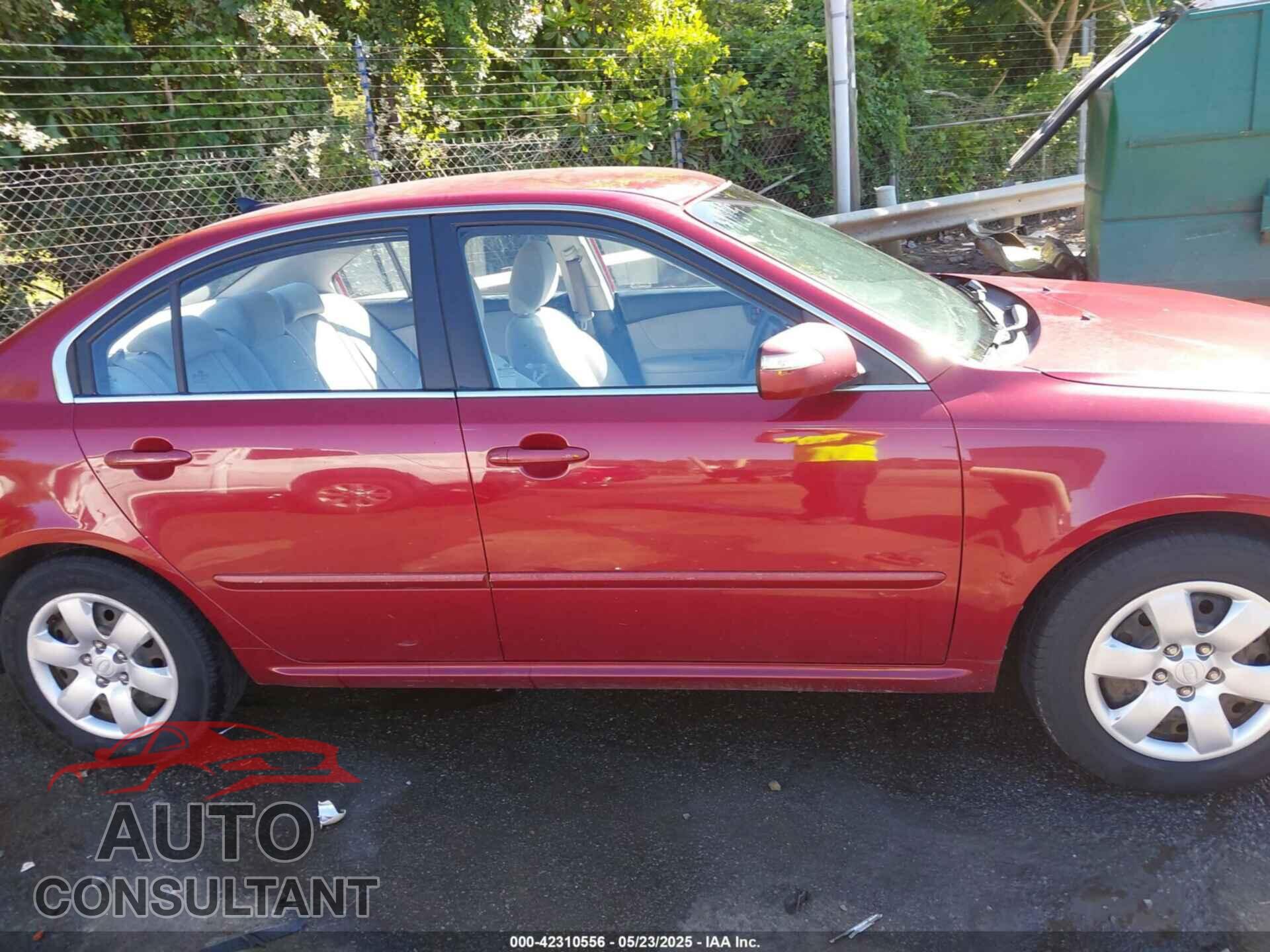 KIA OPTIMA 2009 - KNAGE228395367017