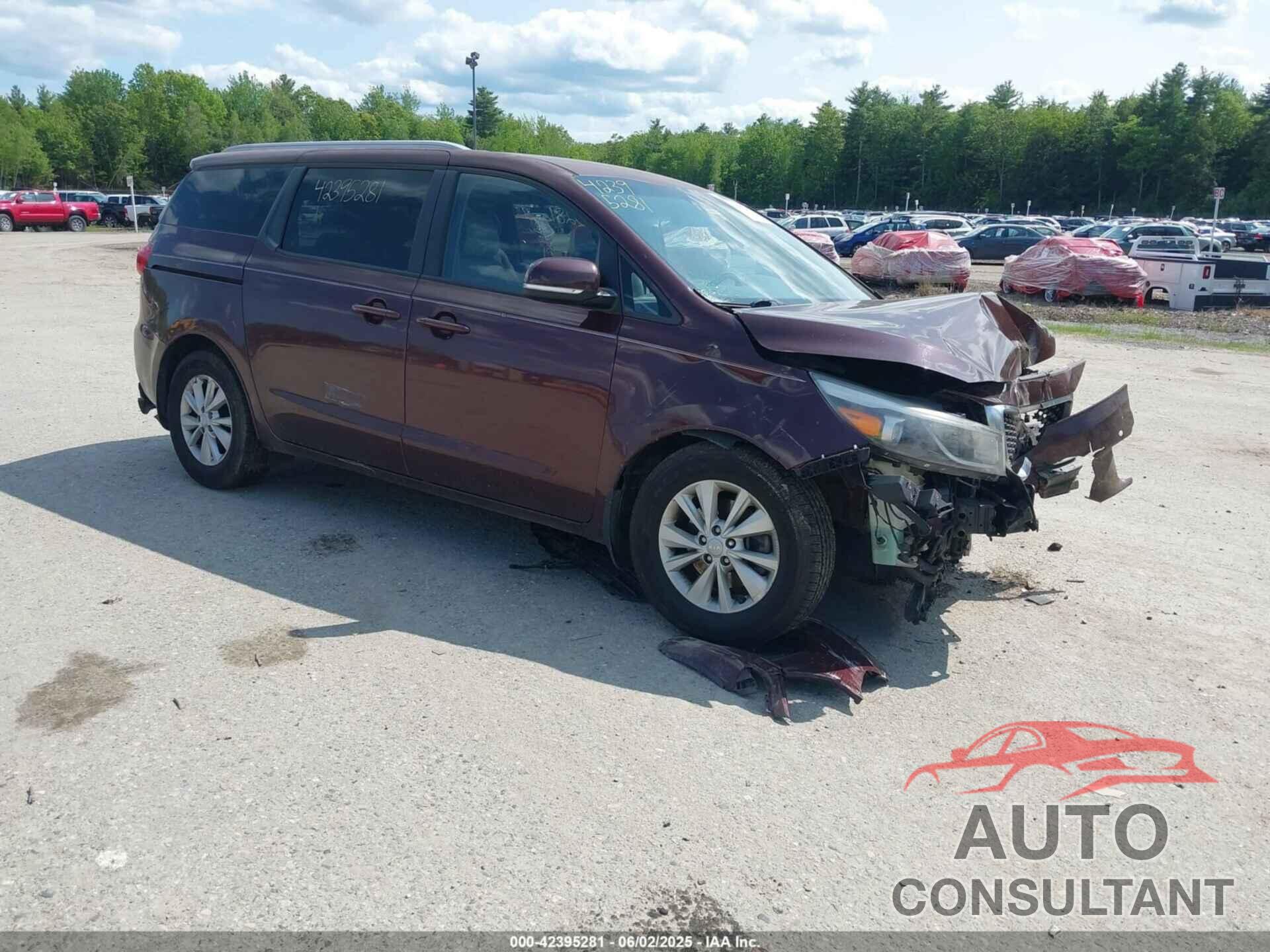 KIA SEDONA 2016 - KNDMB5C16G6211594