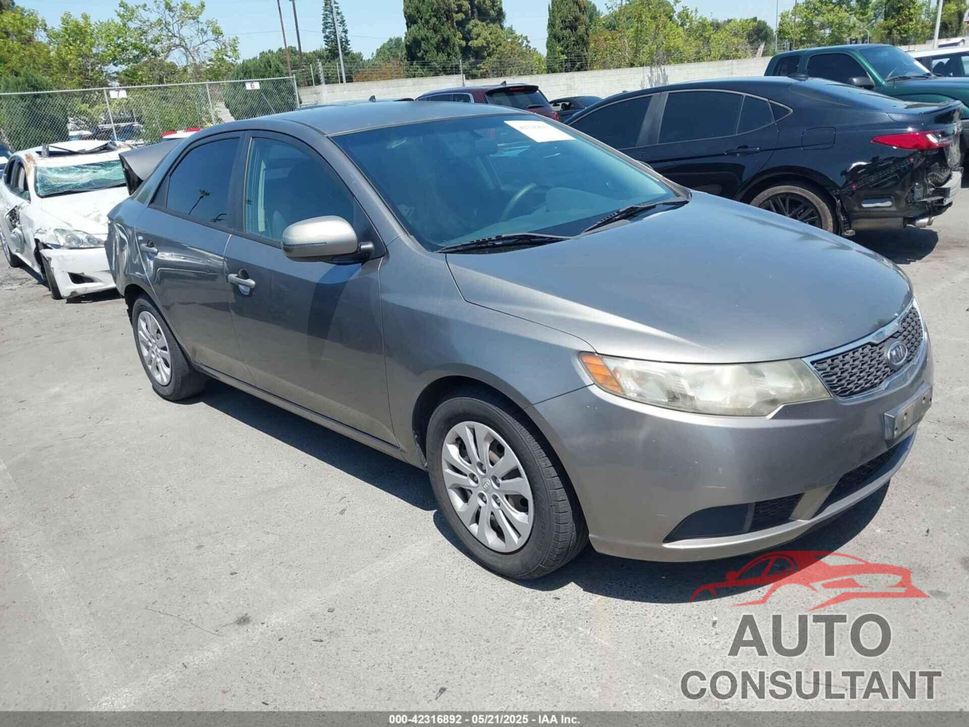 KIA FORTE 2012 - KNAFU4A20C5503845