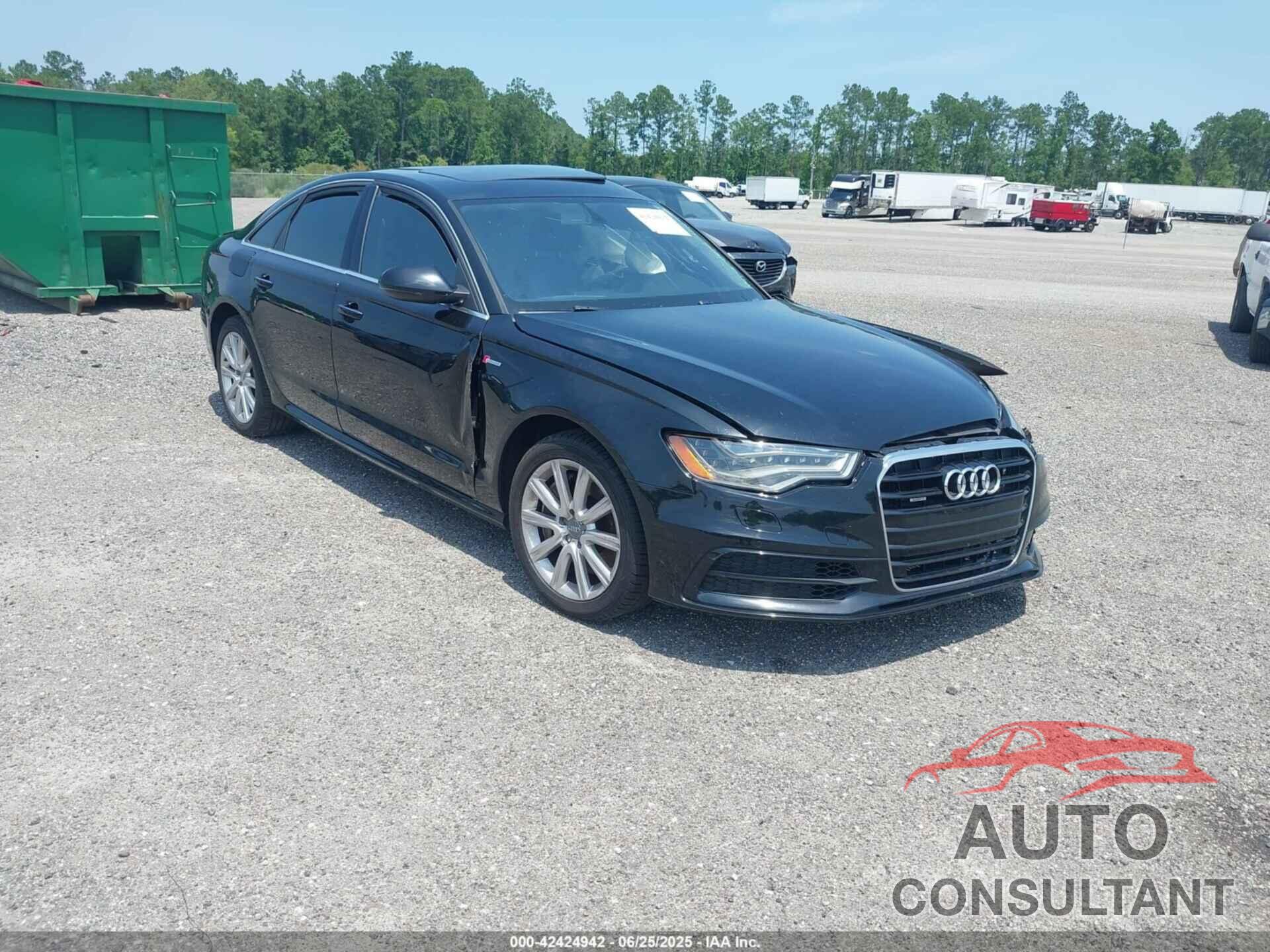 AUDI A6 2012 - WAUHGAFC9CN055704