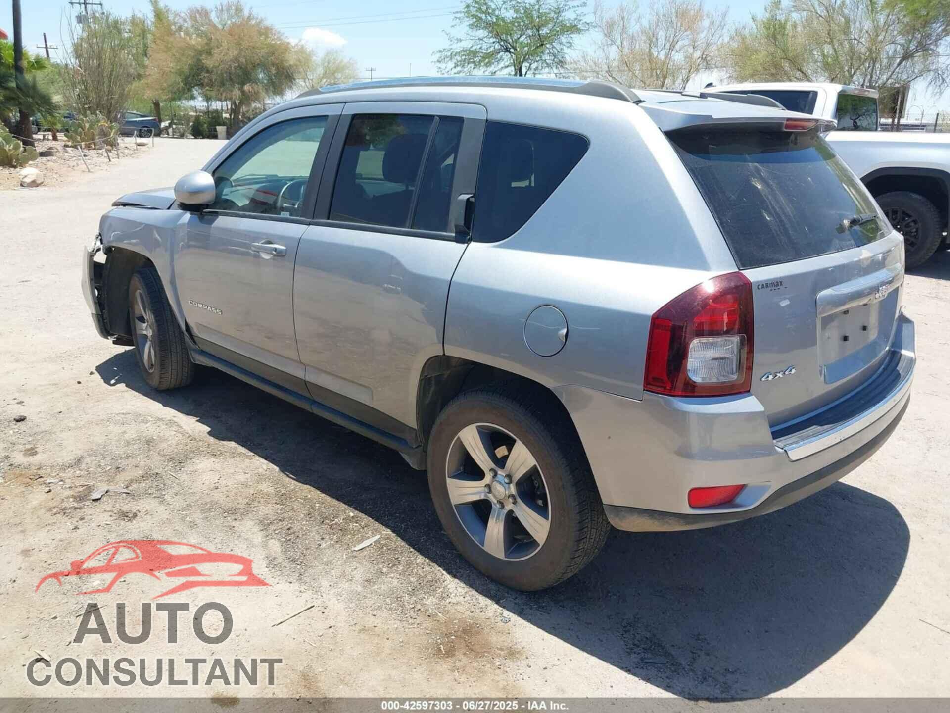 JEEP COMPASS 2017 - 1C4NJDEB9HD111929