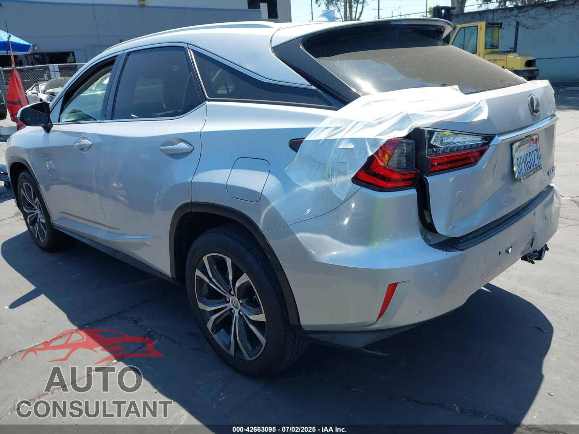 LEXUS RX 350 2017 - 2T2ZZMCA7HC038072